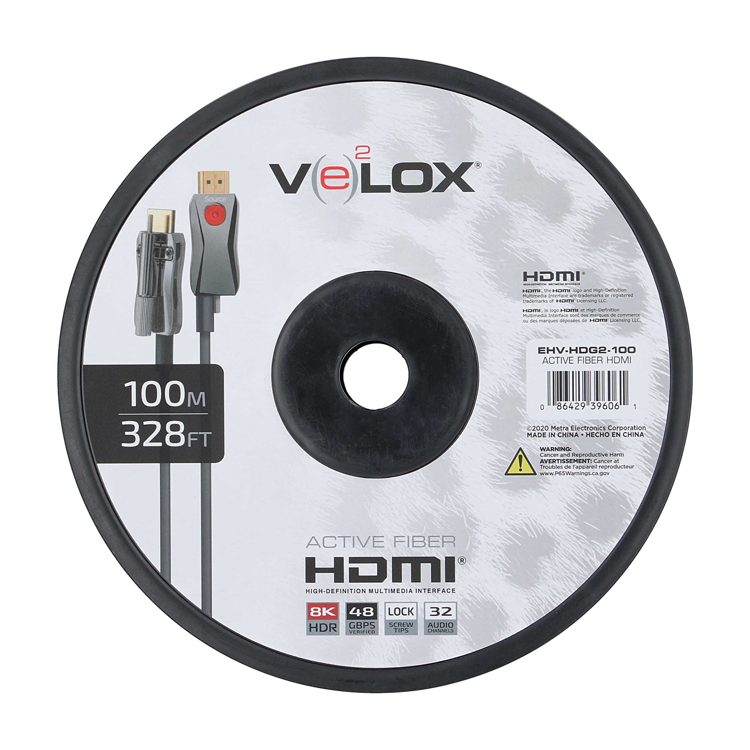 100M AOC HDMI CABLE 48GBPS