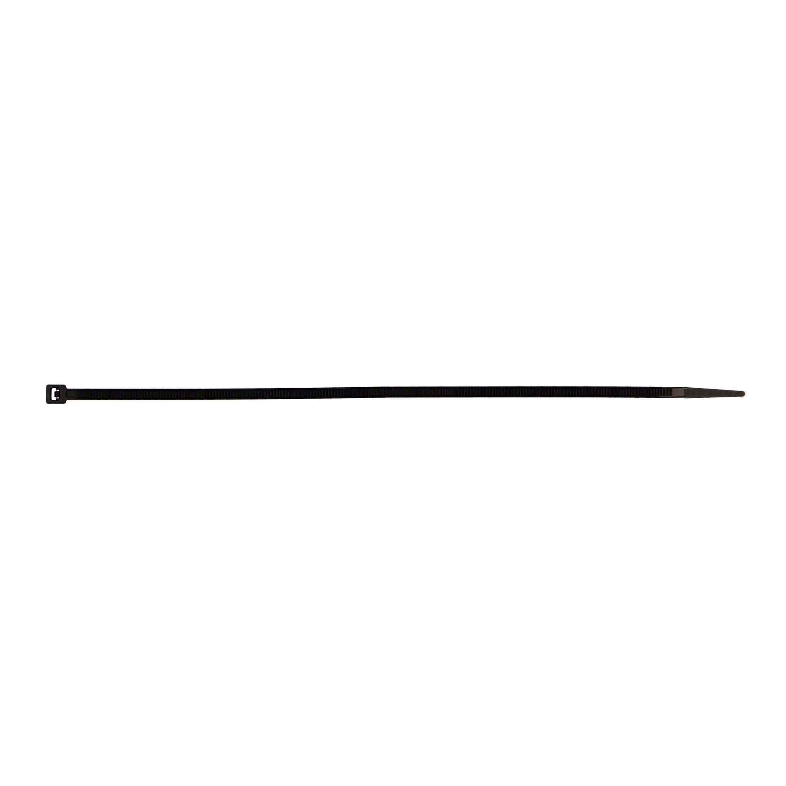 8-INCH CABLE ZIP TIES, BLACK (100 PACK)