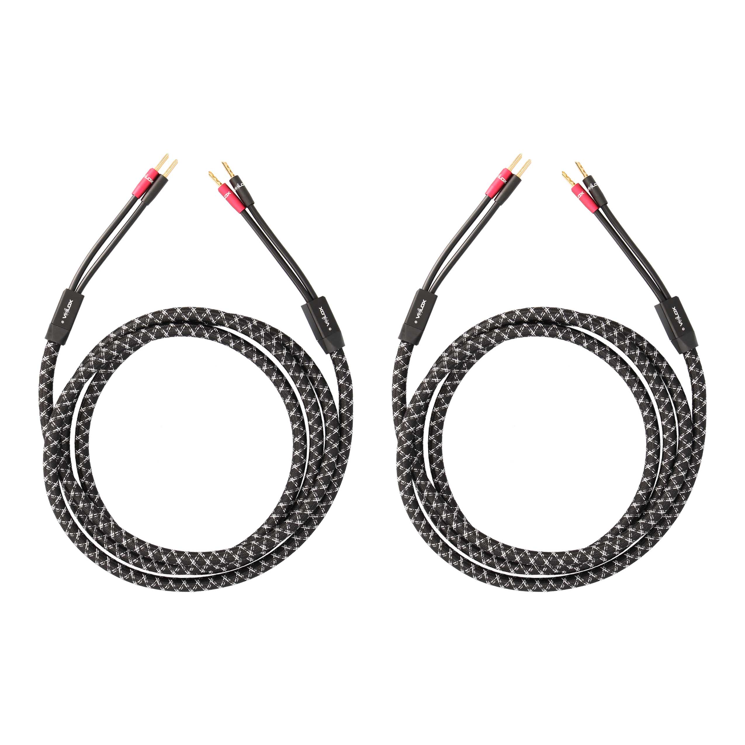 VELOX PREMIUM SPEAKER CABLES 8FT
