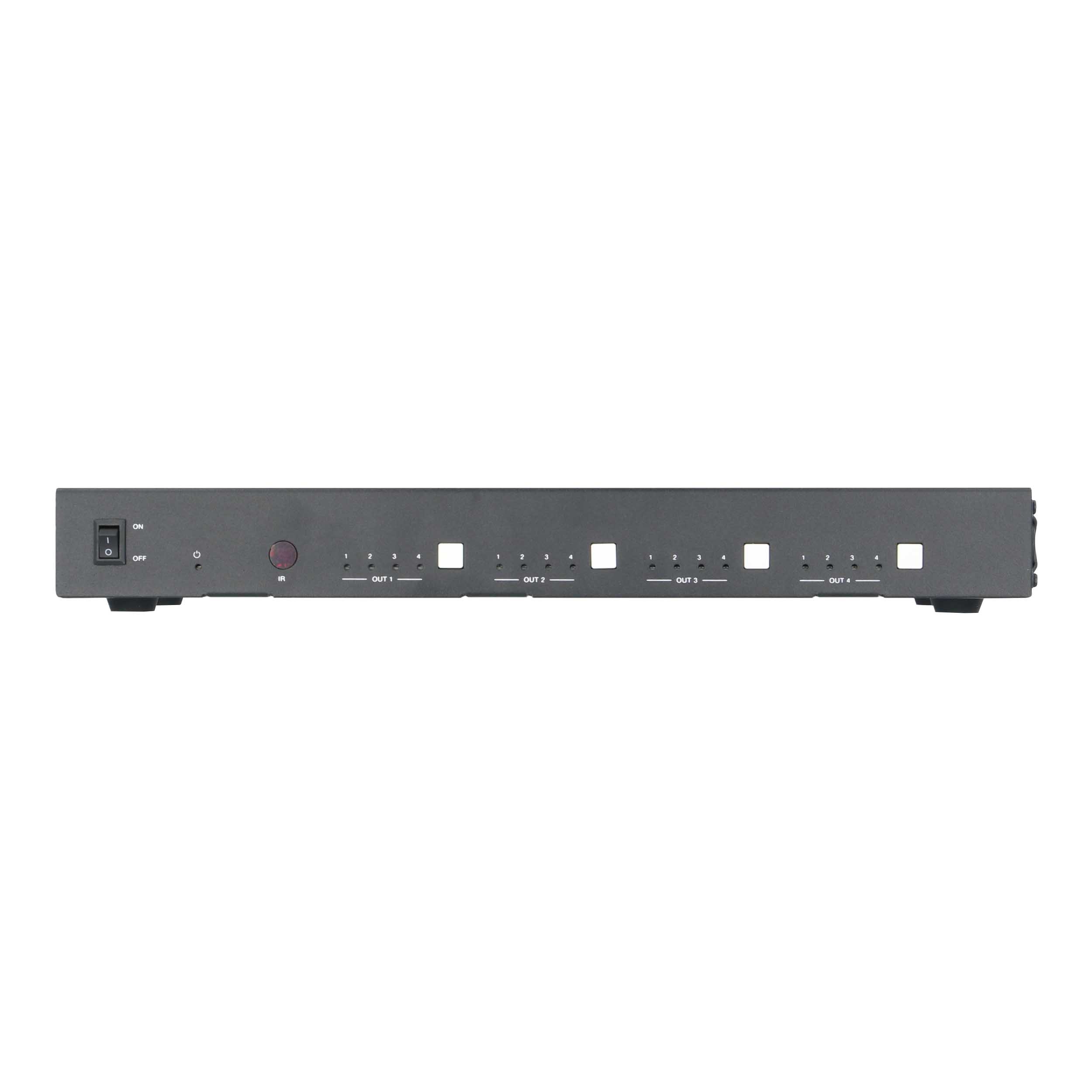 4X4 HDMI/CAT6 MATRIX IR RECEIVERS & EMITTERS, 4K 70M