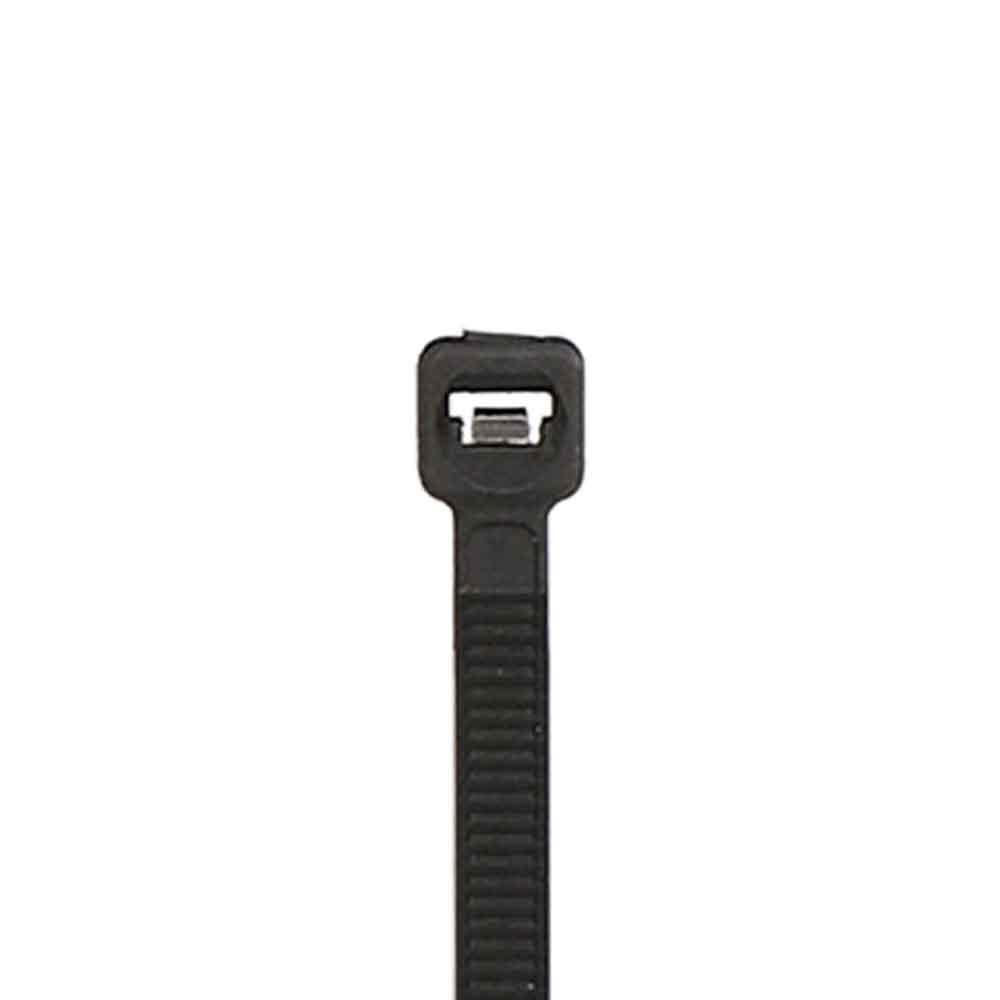 7-INCH CABLE ZIP TIES, BLACK (100 PACK)