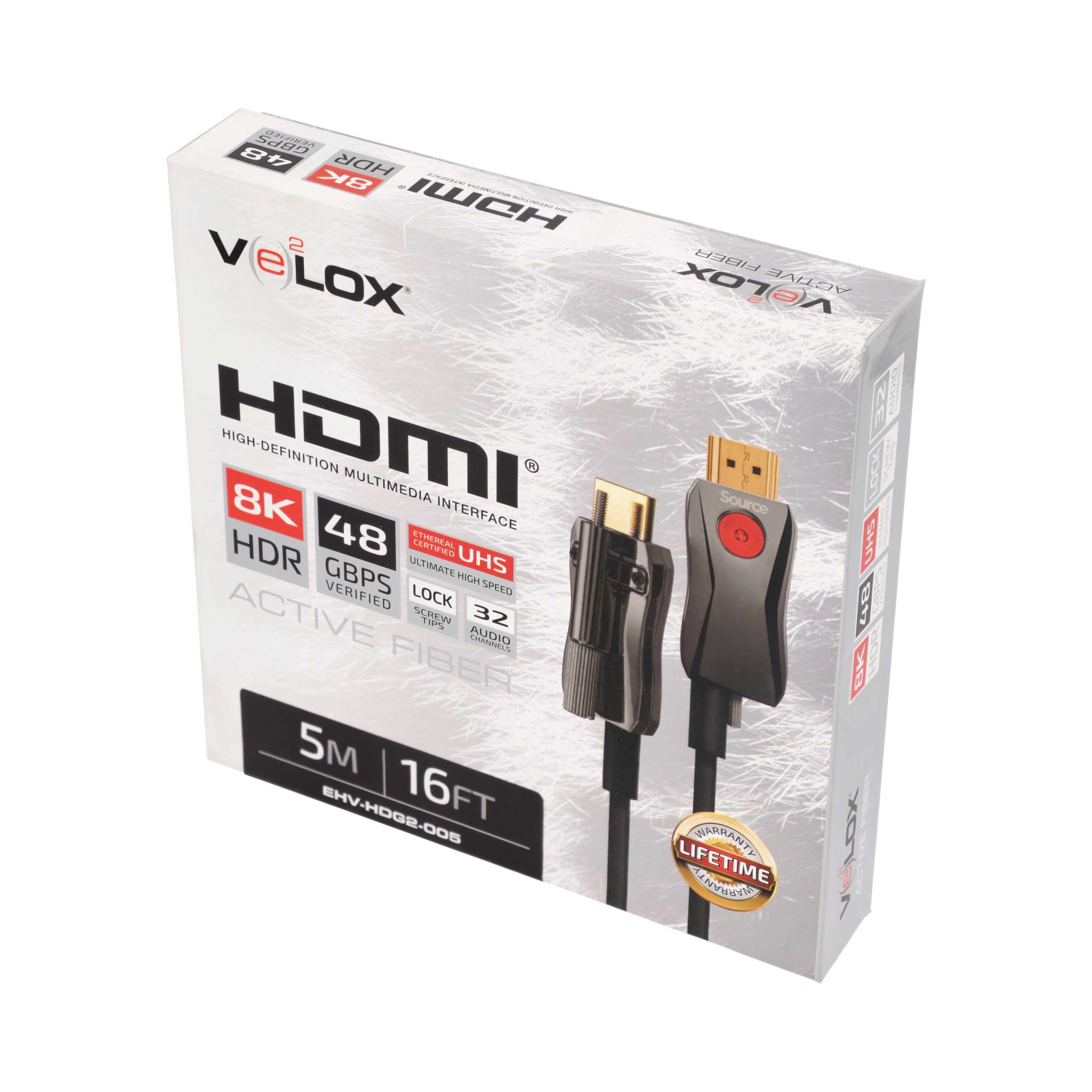 5M AOC HDMI CABLE 48GBPS