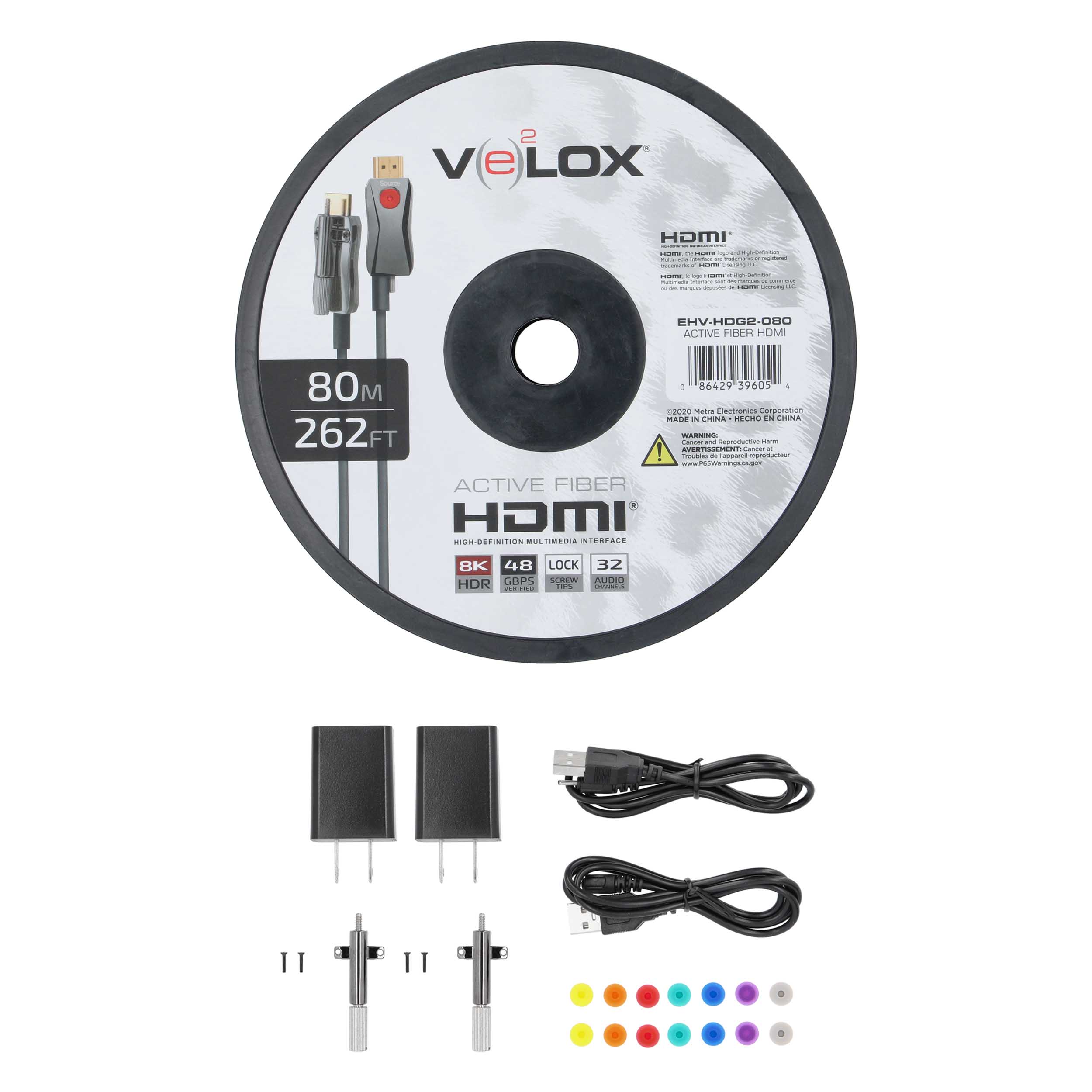 80M AOC HDMI CABLE 48GBPS