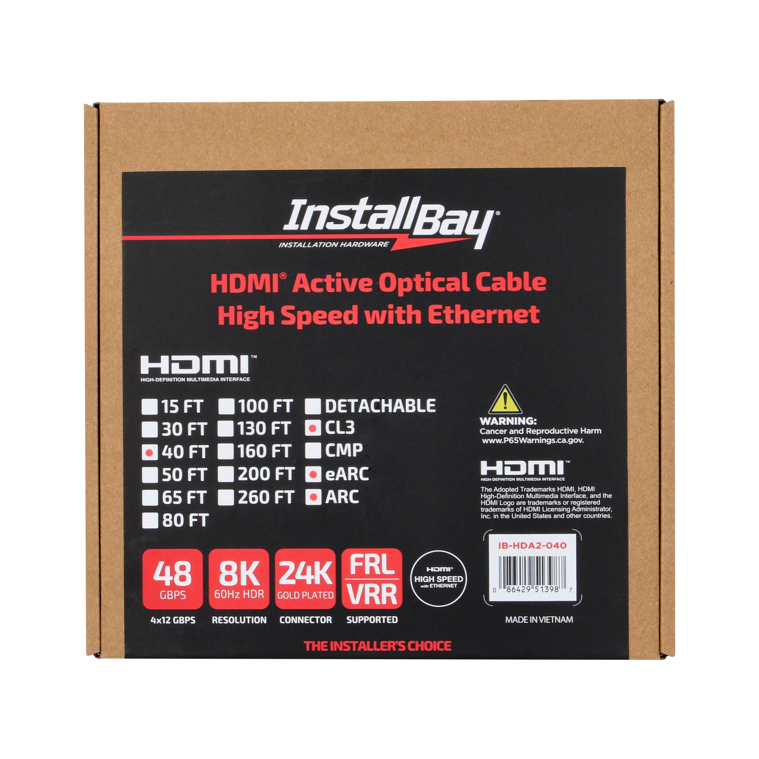 HDMI AOC 48G CL3 40FT