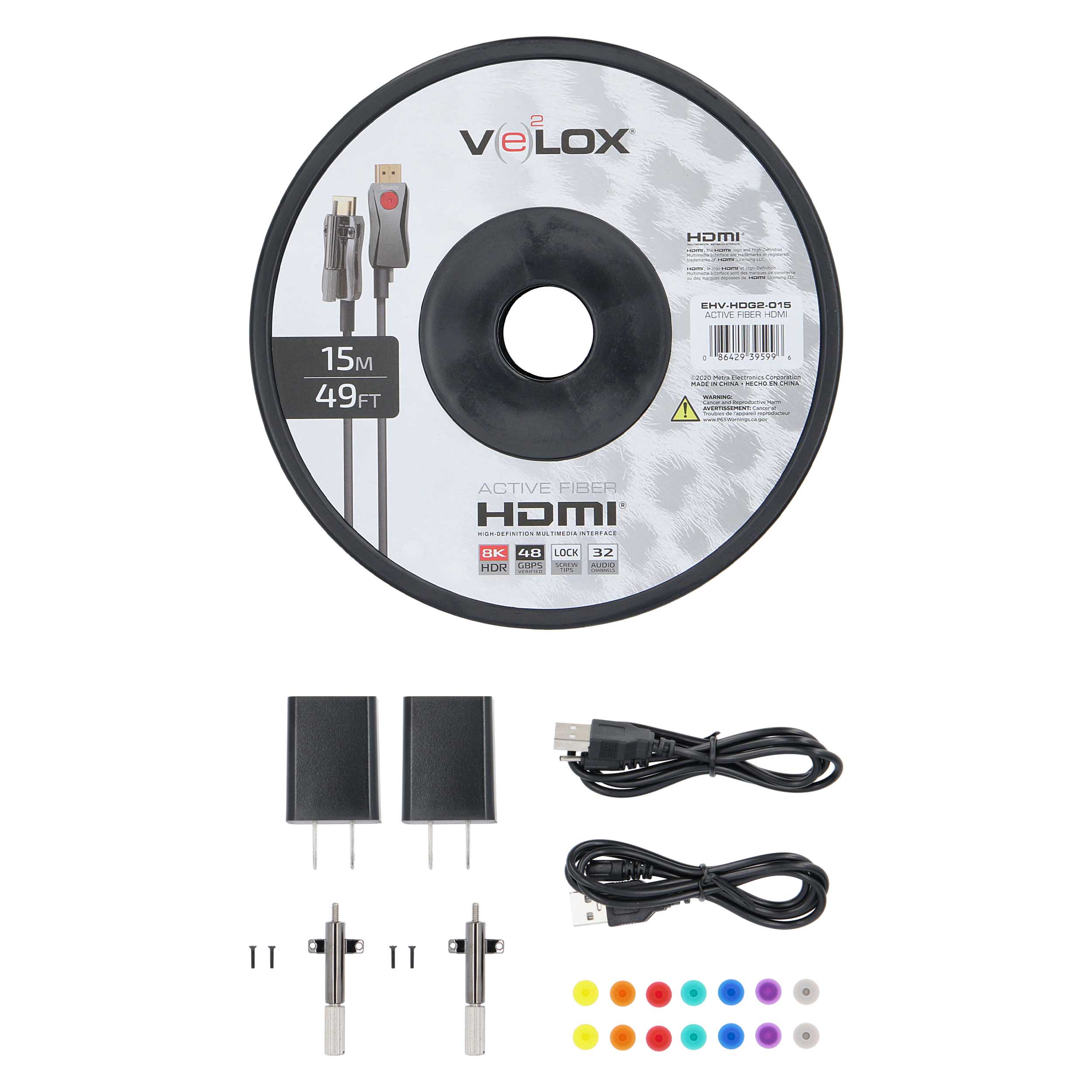 15M AOC HDMI CABLE 48GBPS