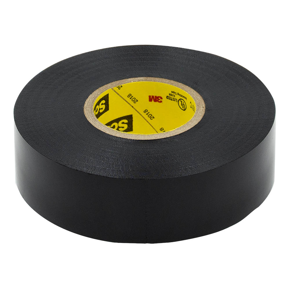 3M SUPER 33+ VINYL ELECTRICAL TAPE, 3/4IN X 52FT, BLACK (10 PACK)
