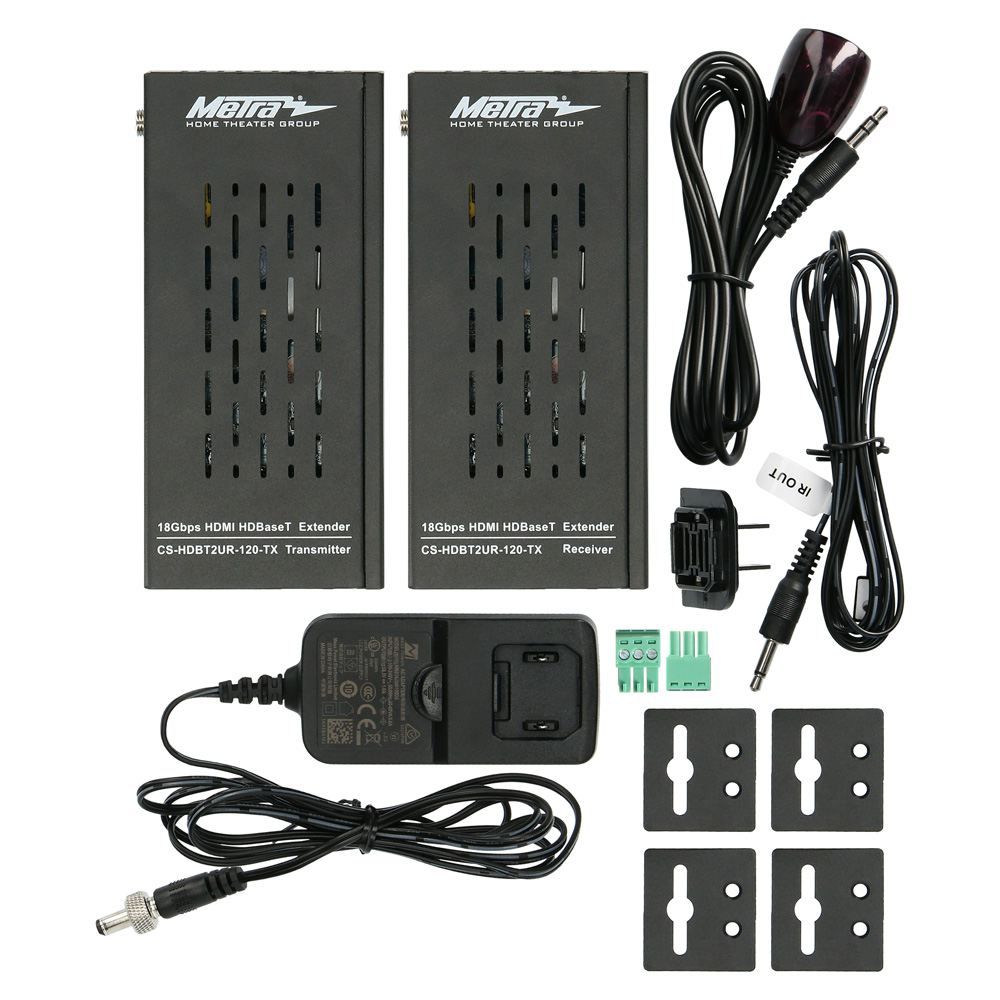 HDMI 4K HDBASET 2.0 US IR AND RS232 EXTENDER 120M