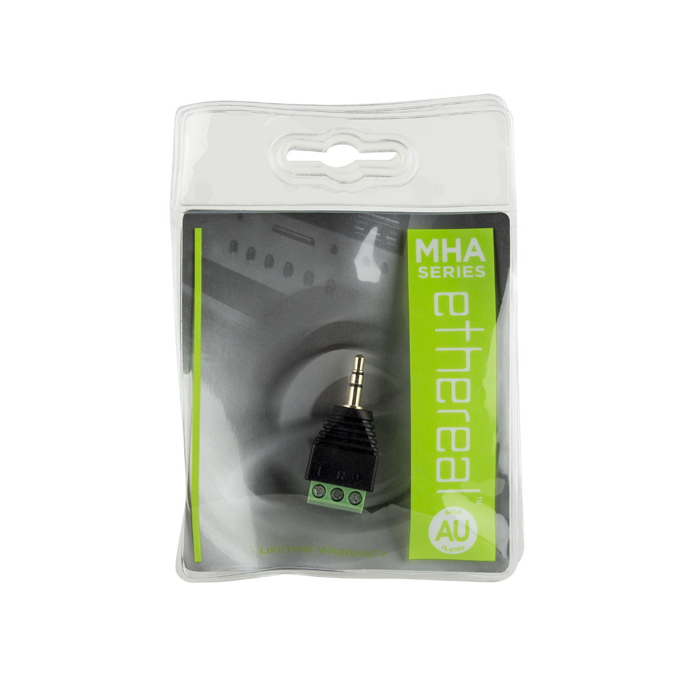 3.5MM STEREO JACK TO SCREW TERMINAL