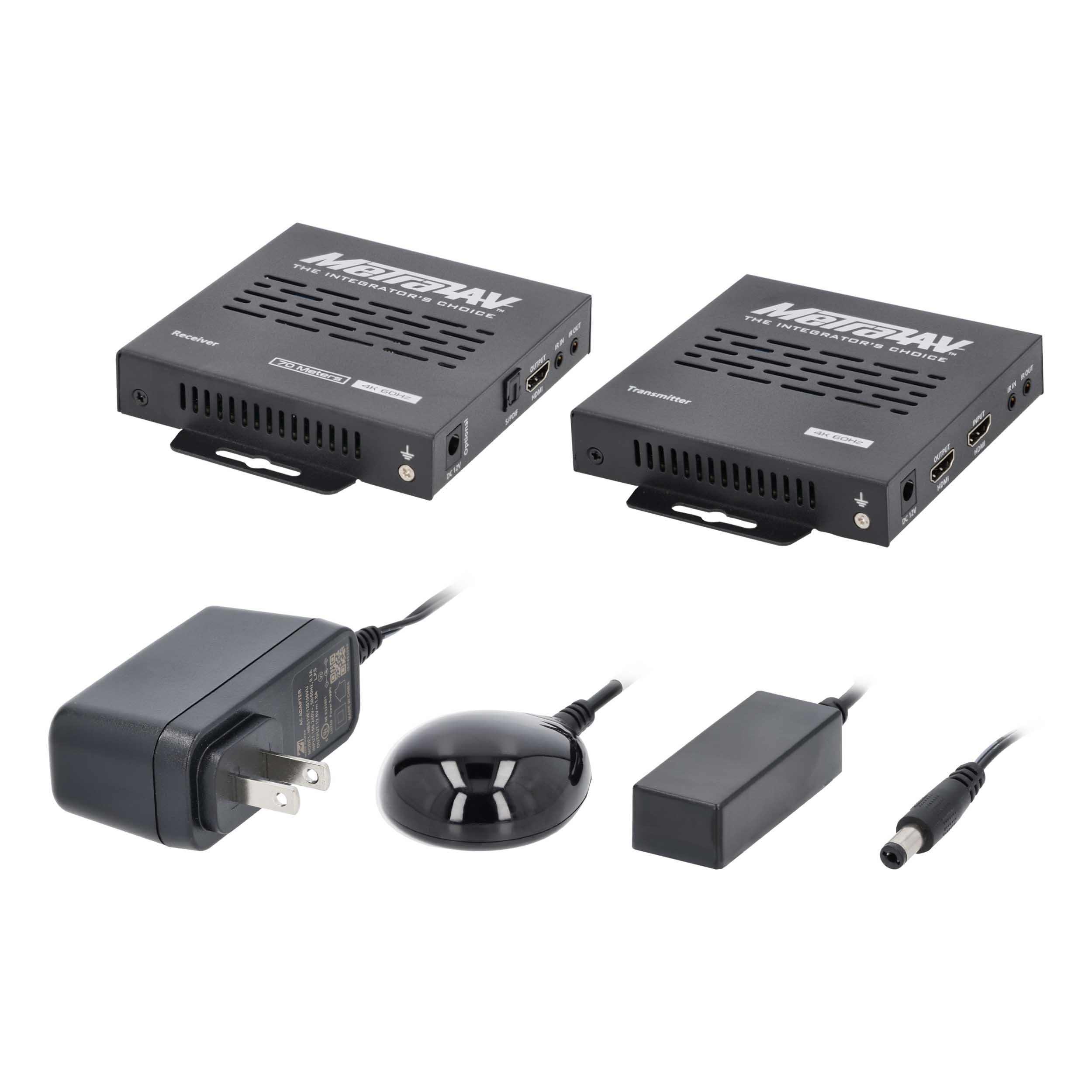 HDMI 4K CAT6 POE US IR EXTENDER 50M