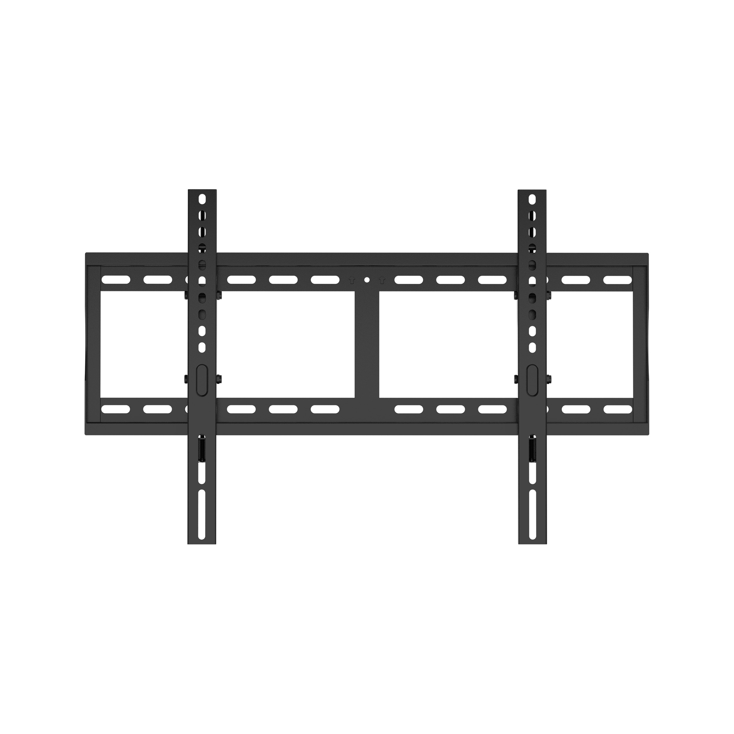 LOW PROFILE FIXED TV WALL MOUNT FOR 32-65" TVS, HOLDS 132 LBS, WITH POST LEVEL