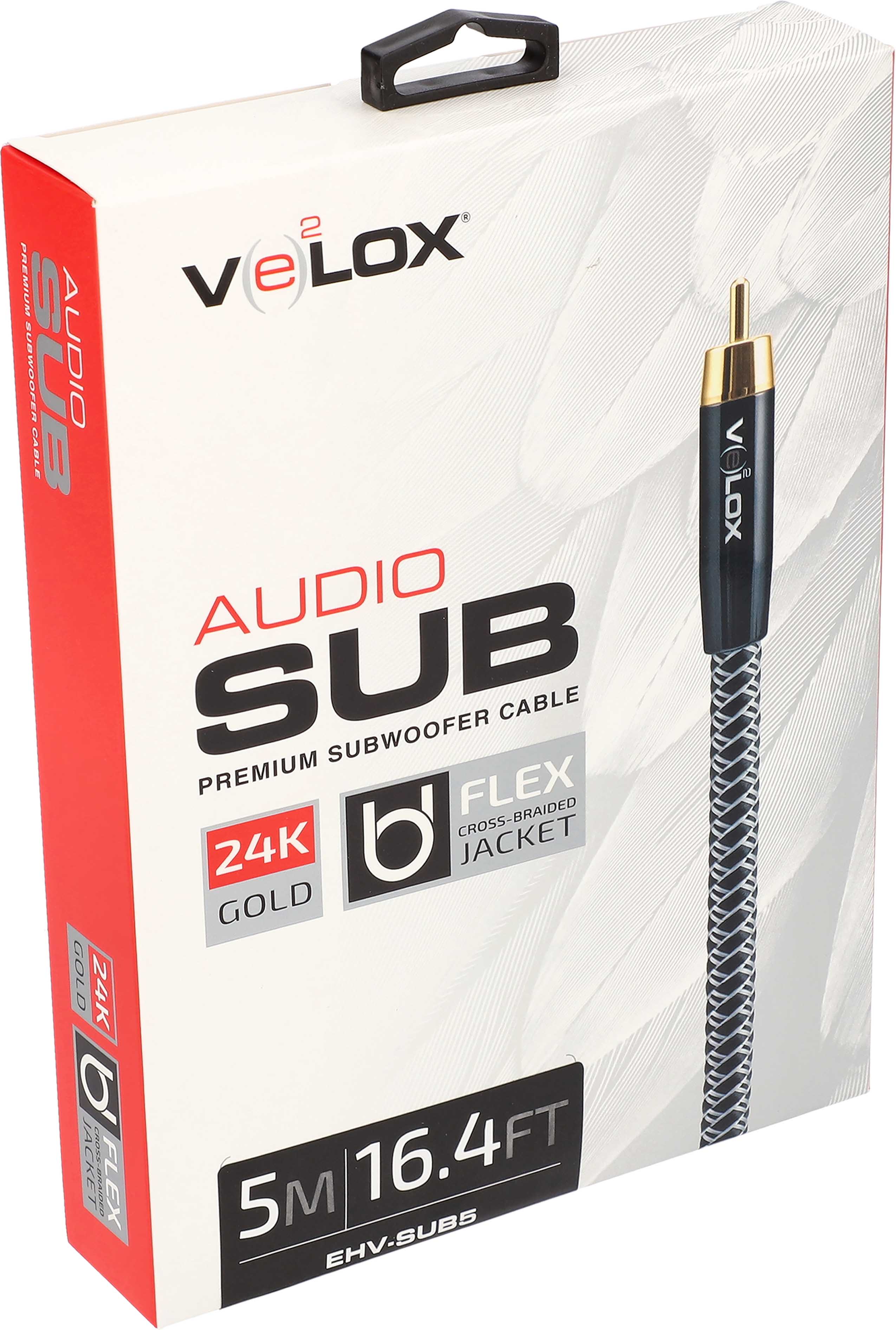 5M PREMIUM SUB WOOFER CABLE