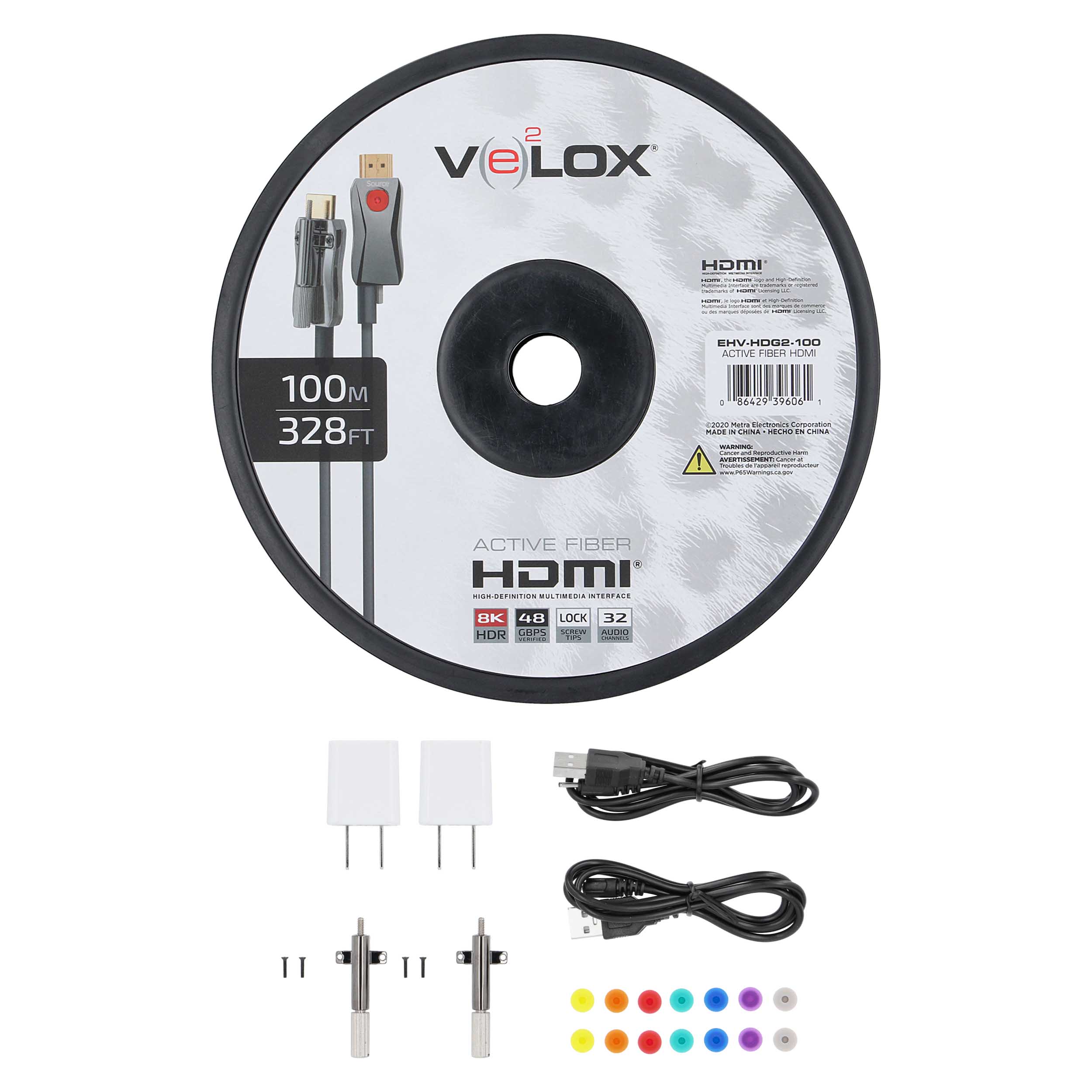 100M AOC HDMI CABLE 48GBPS