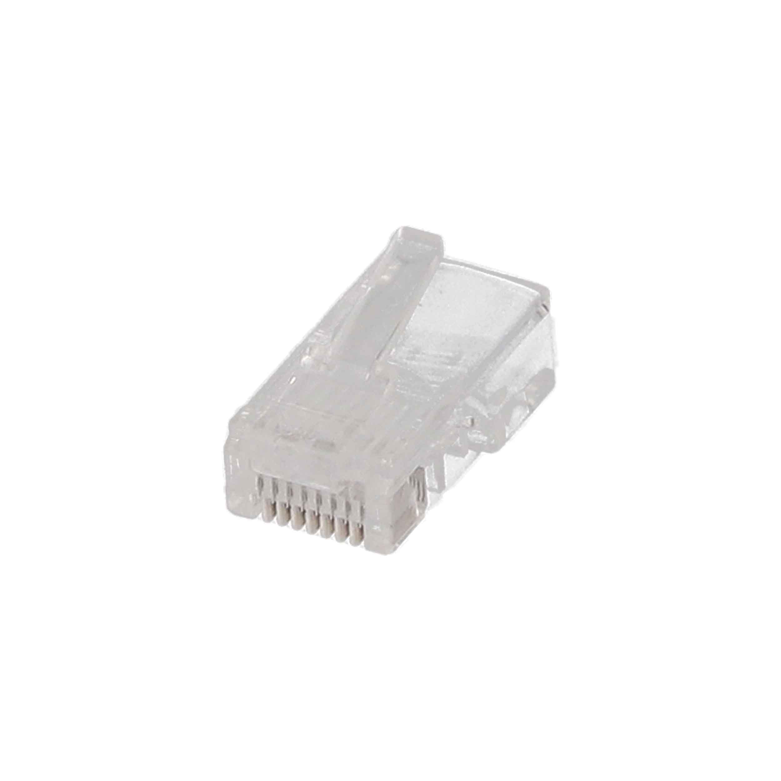 CAT5 8P8C RJ45 CRIMP CONNECTOR PLUGS (1000PC BUCKET)