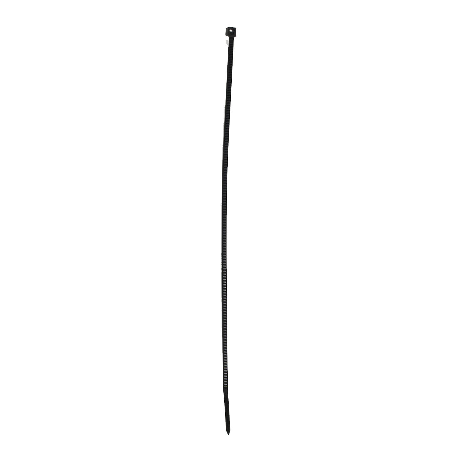 8-INCH THIN CABLE ZIP TIES, BLACK (100 PACK)