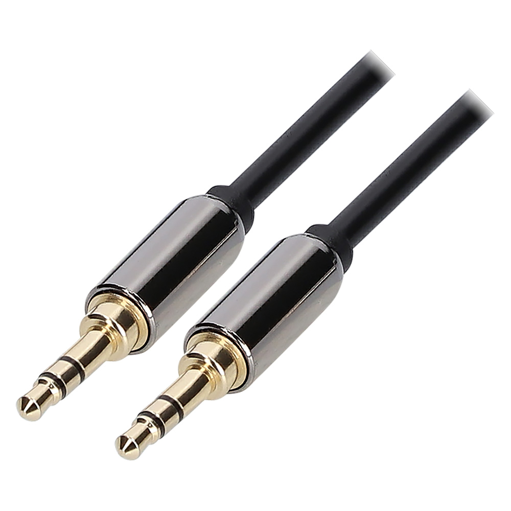 3.5MM STEREO MALE TO MALE AUDIO CABLE, 3FT