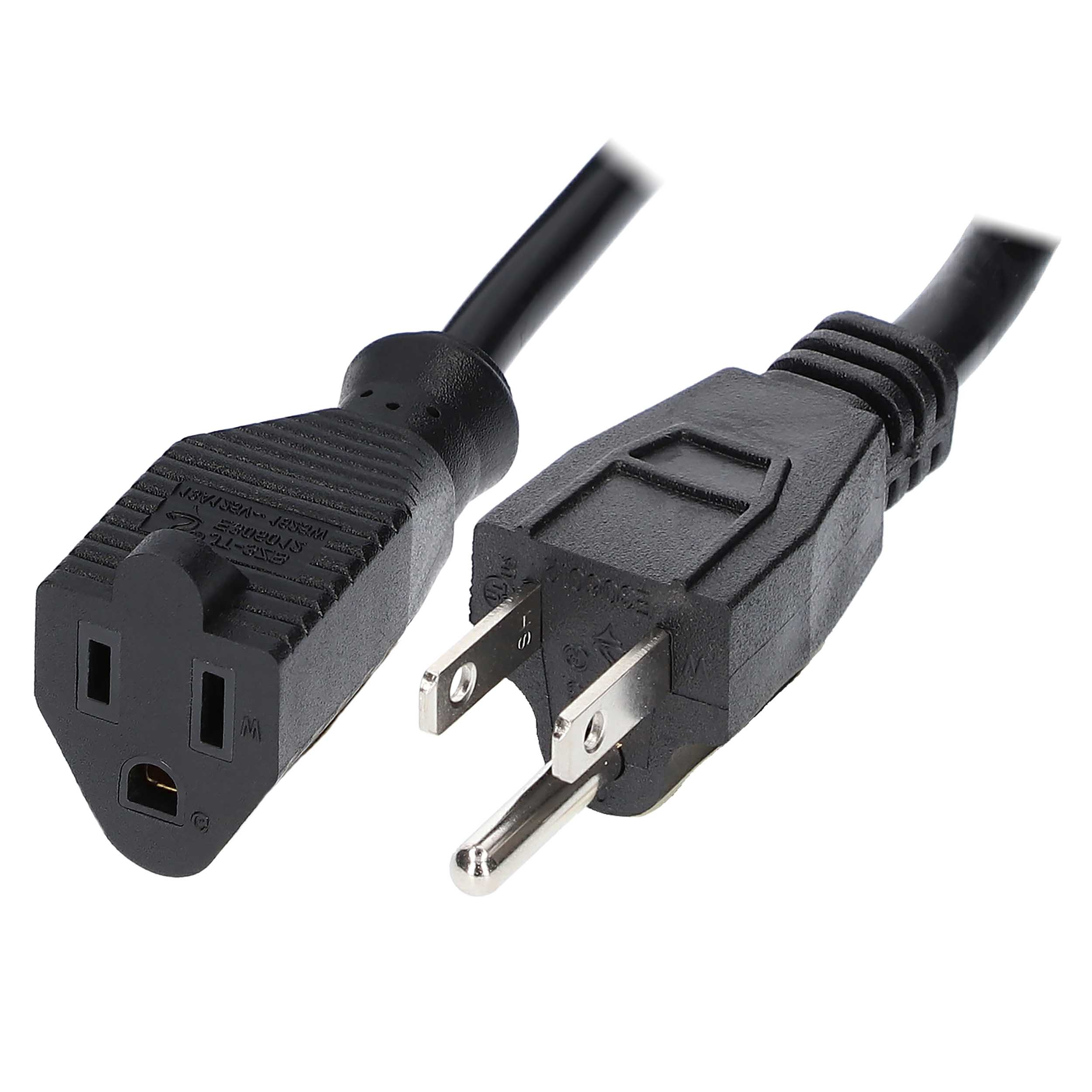AC EXTENSION CABLE, 18 AWG (10FT)