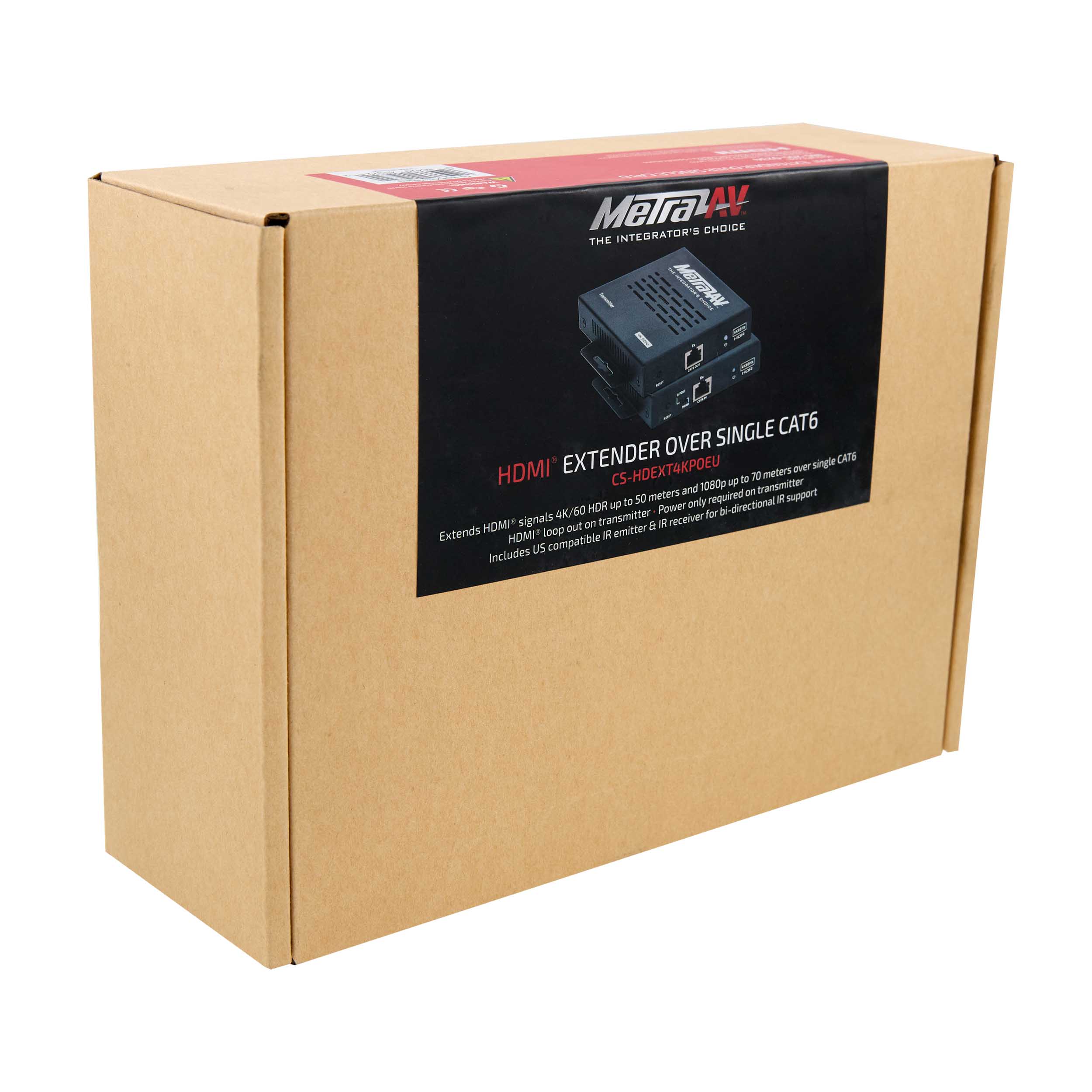 HDMI 4K CAT6 POE US IR EXTENDER 50M