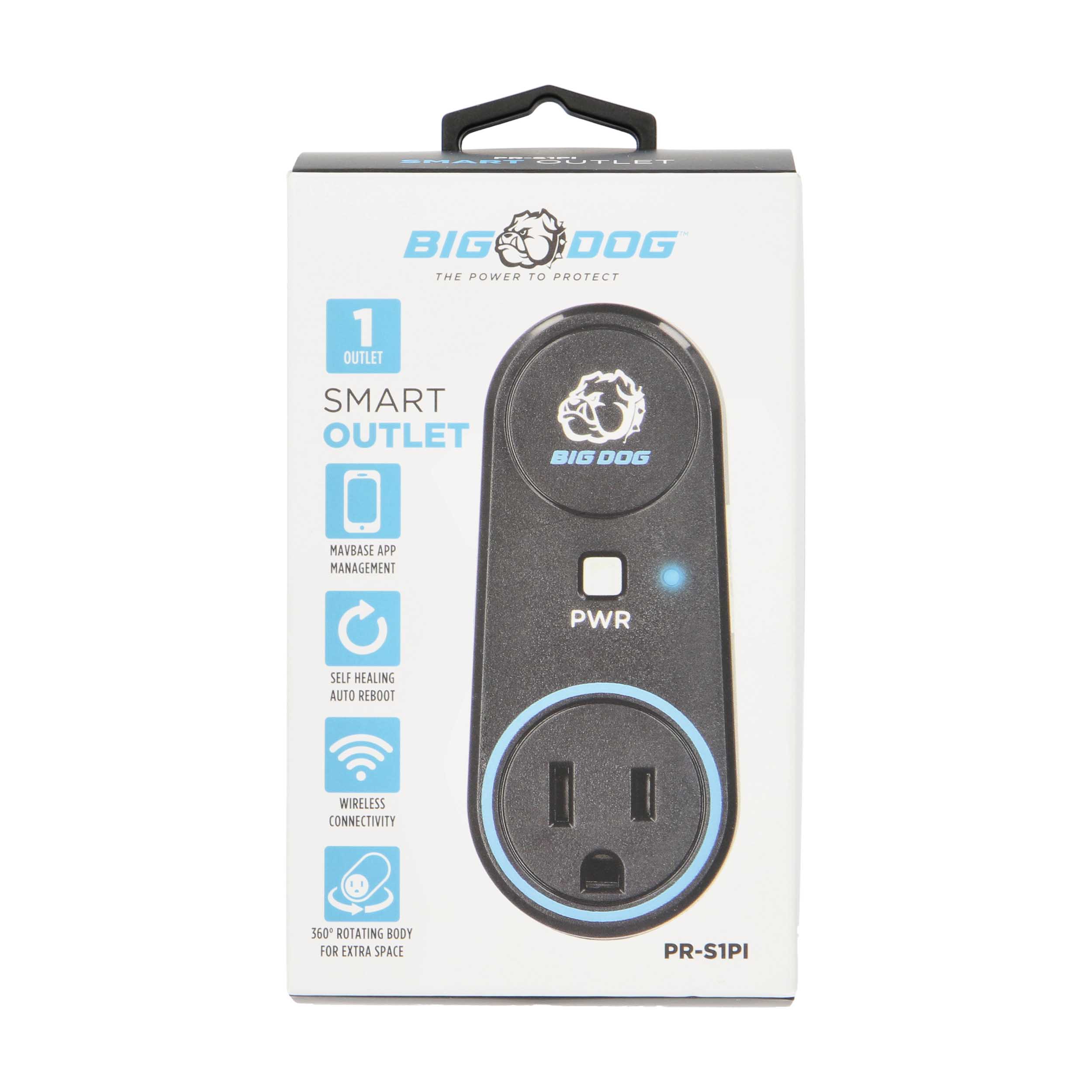 SINGLE OUTLET SMART WALL TAP WITH SELF-HEALING, WI-FI CONNECTION