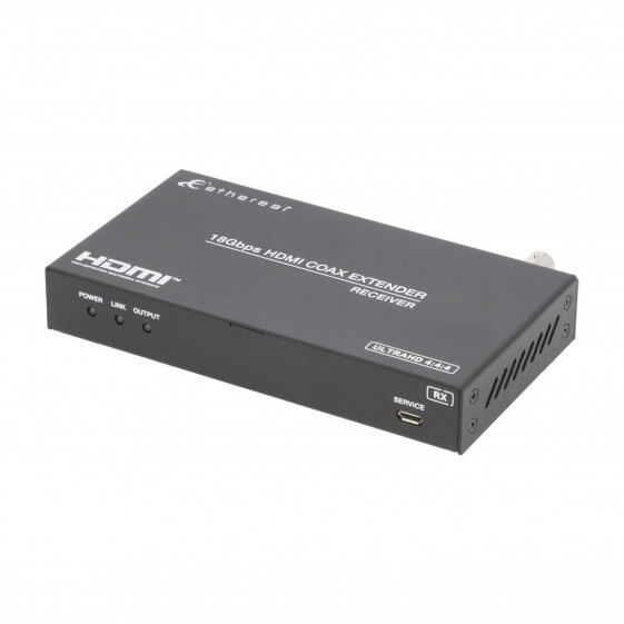 HDMI 2.0 4K US IR EXTENDER OVER COAXIAL 100M