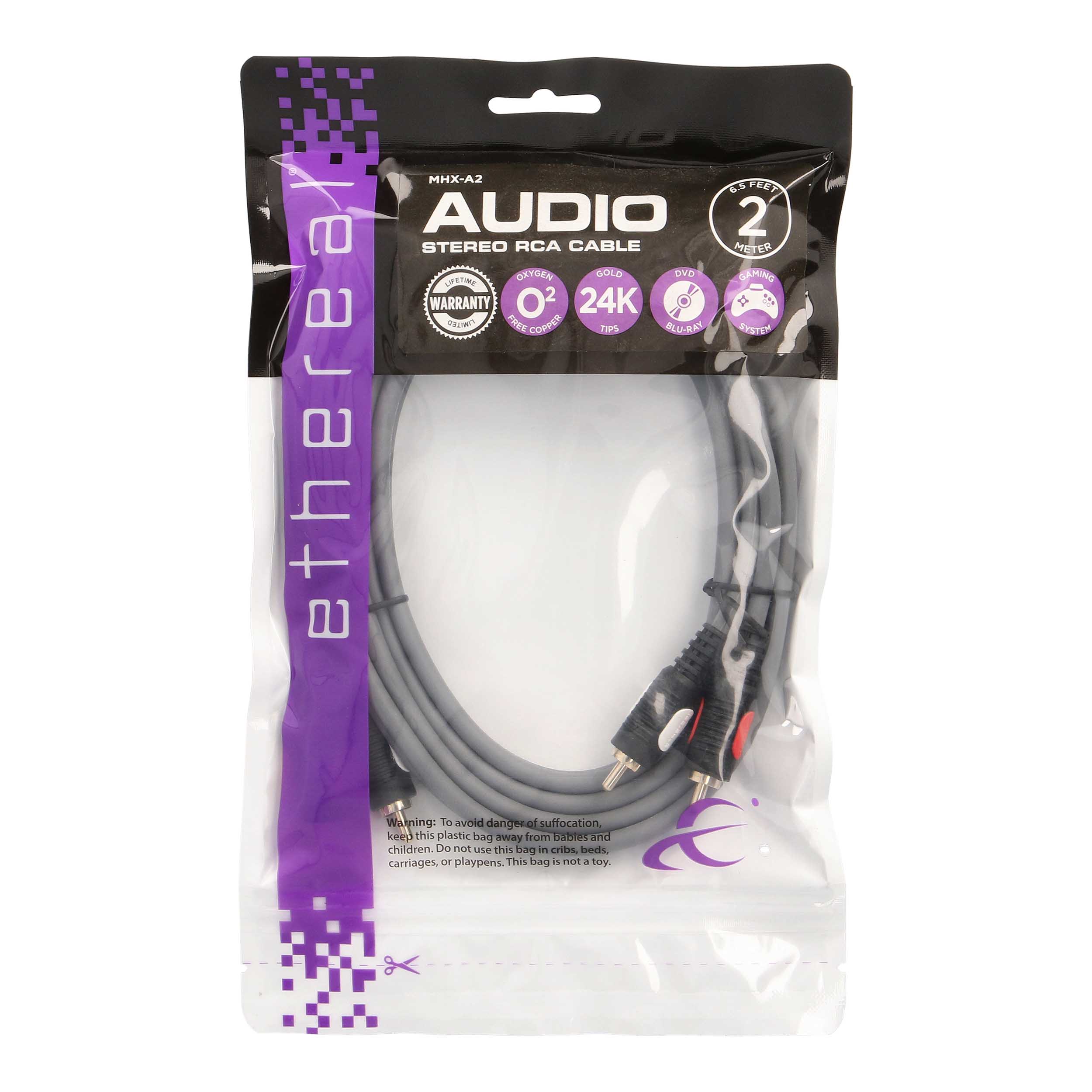 2M AUDIO CABLE-ATTACHED