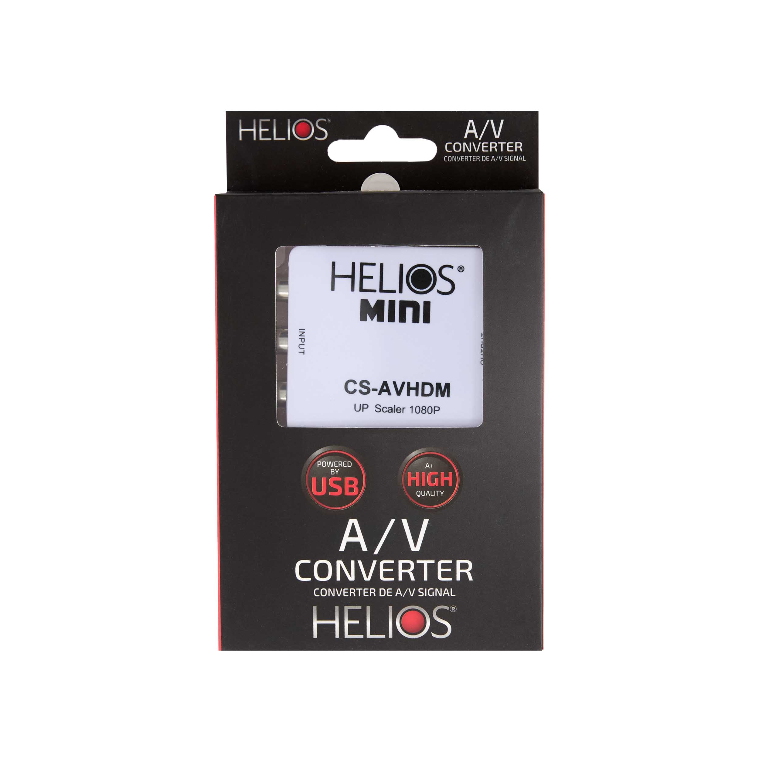 COMPOSITE VIDEO & L/R AUDIO TO HDMI CONVERTER
