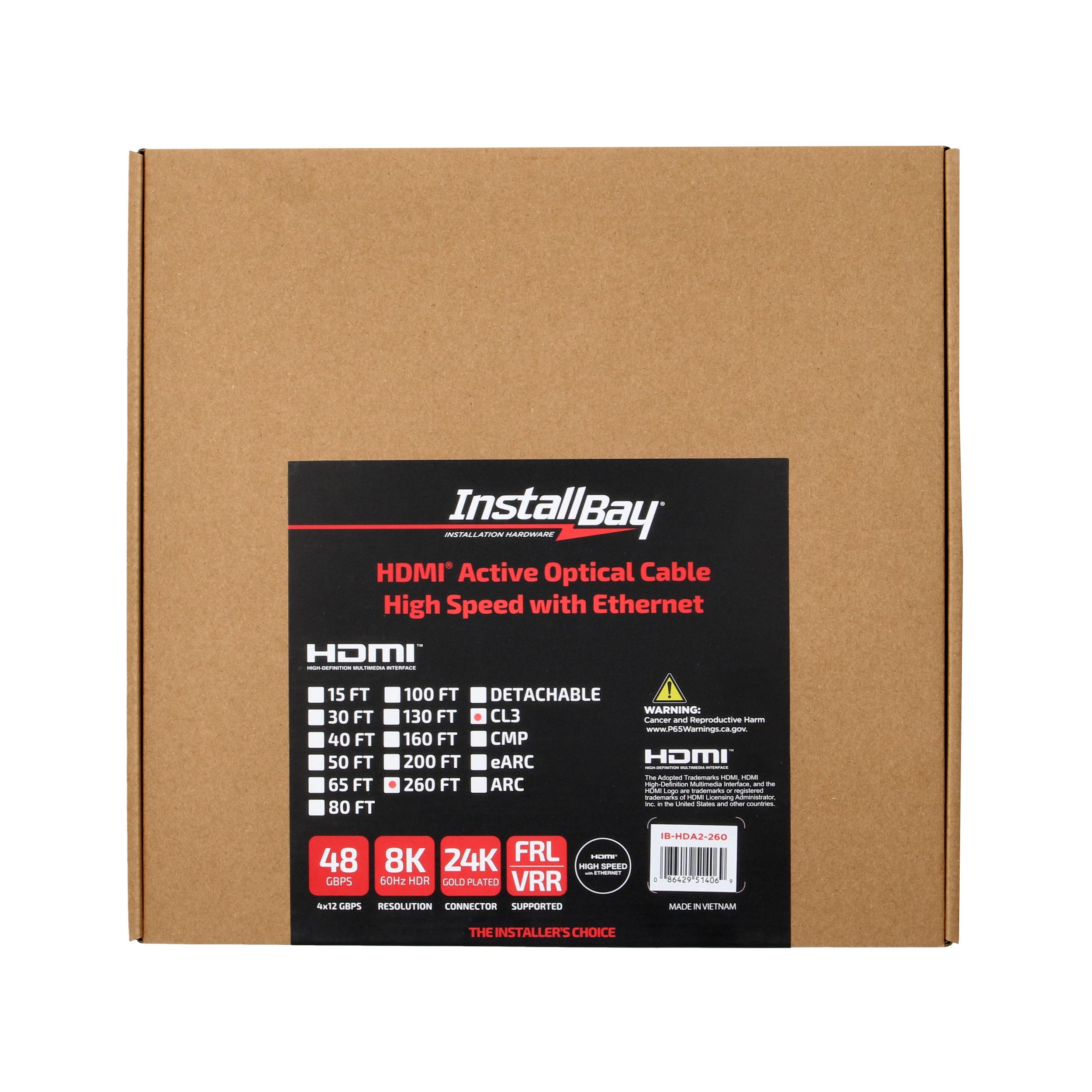 HDMI AOC 48G CL3 260FT