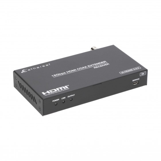 HDMI 2.0 4K US IR EXTENDER OVER COAXIAL 100M