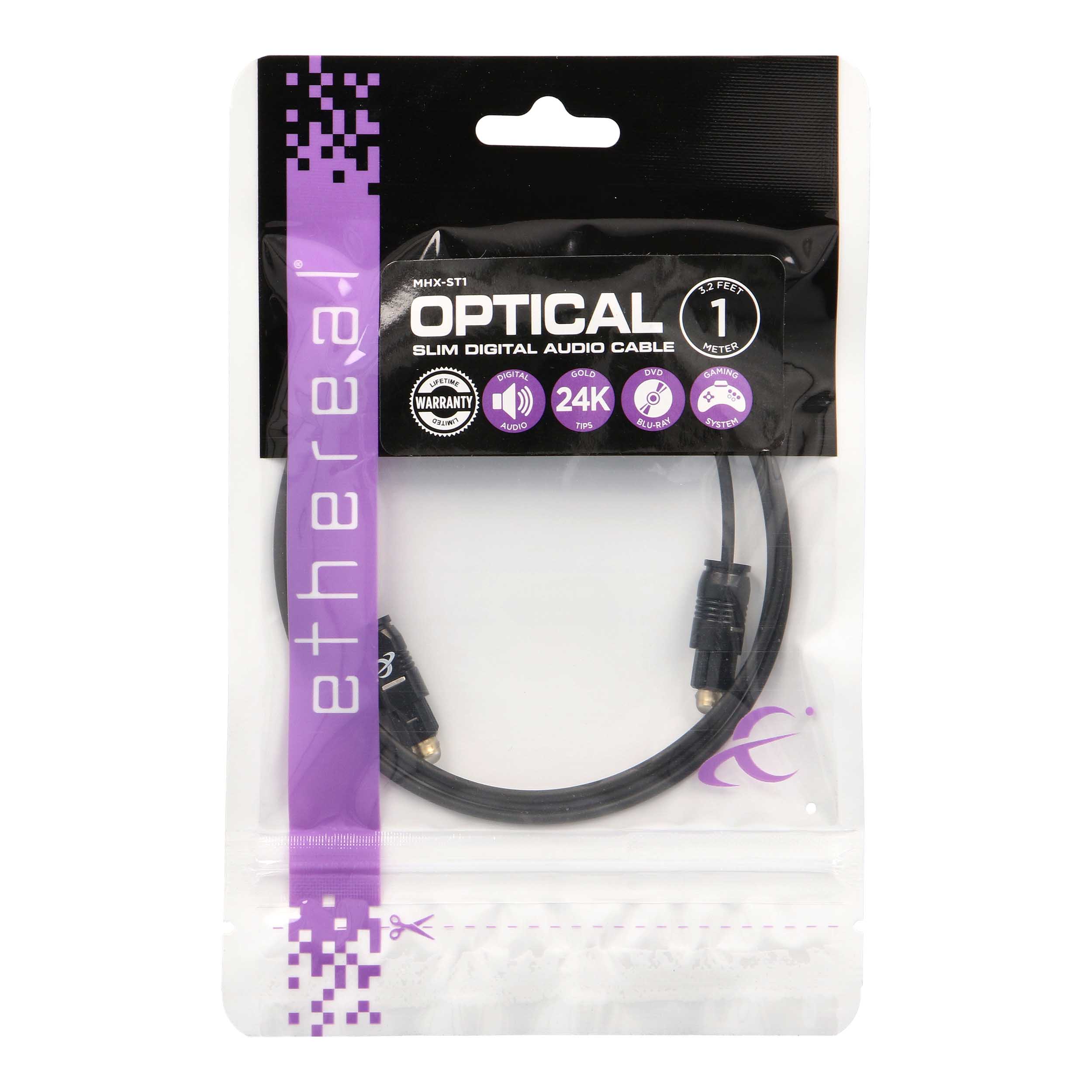 1M SLIM OPTICAL CABLE