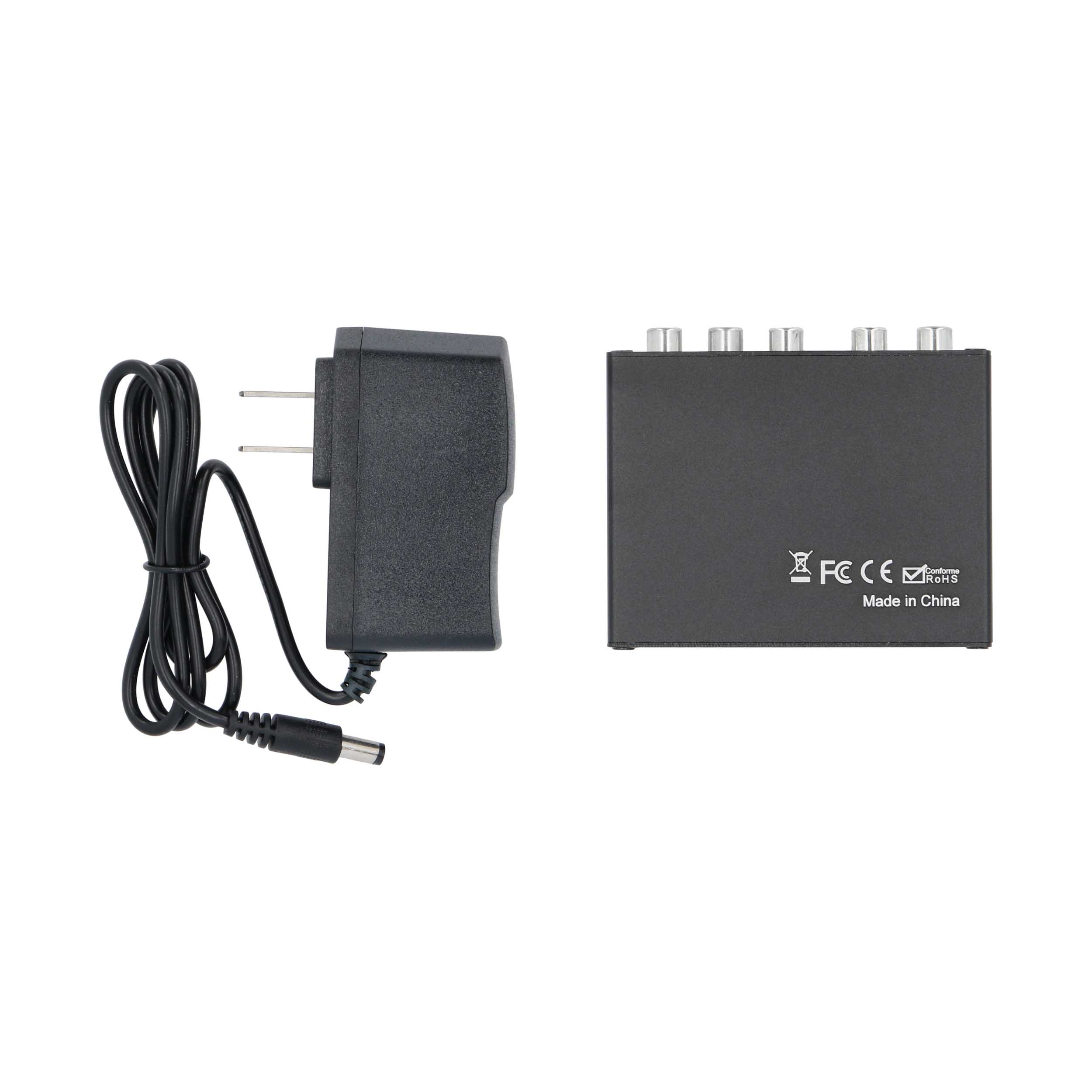 COMPONENT VIDEO & L/R AUDIO TO HDMI CONVERTER