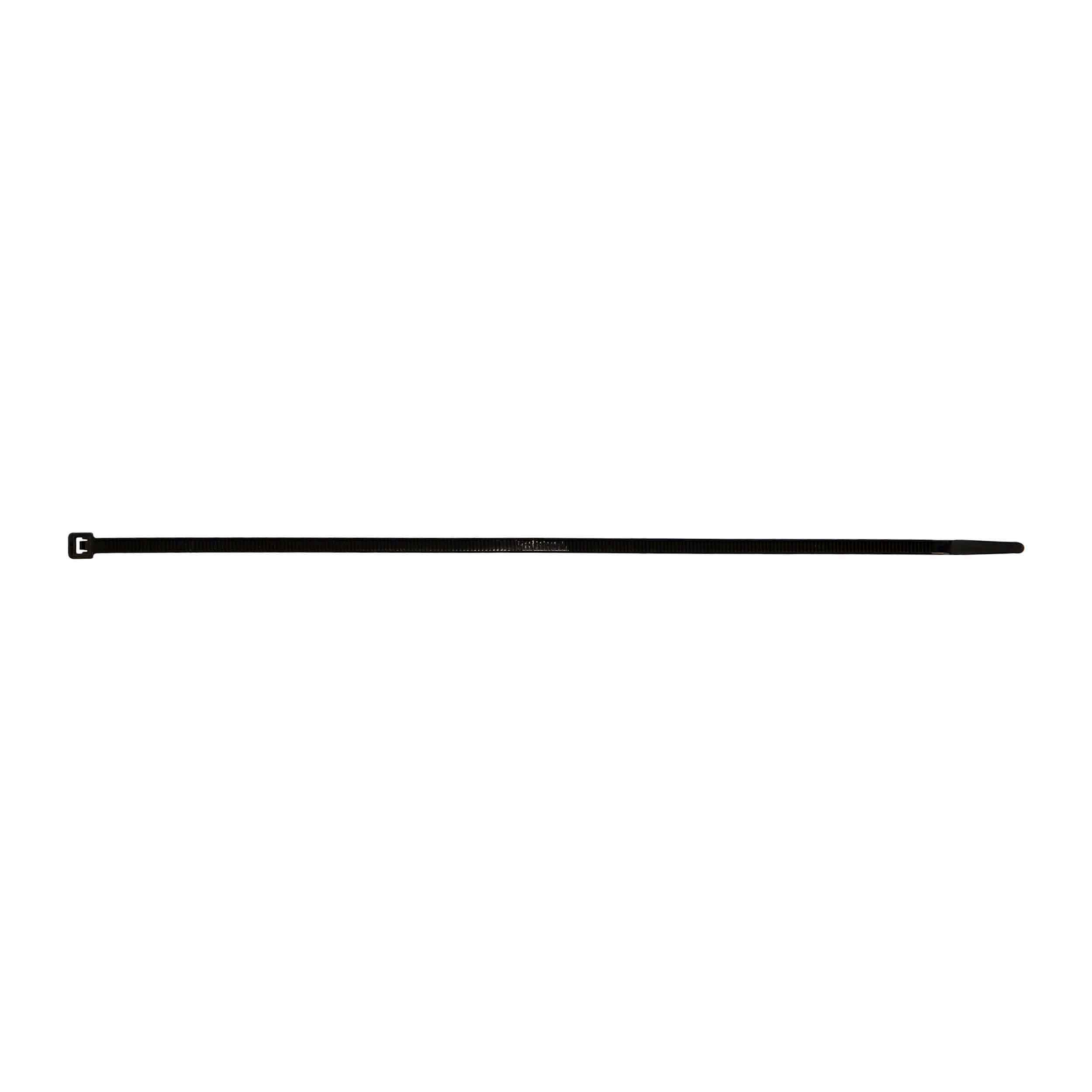 11-INCH CABLE ZIP TIES, BLACK (100 PACK)