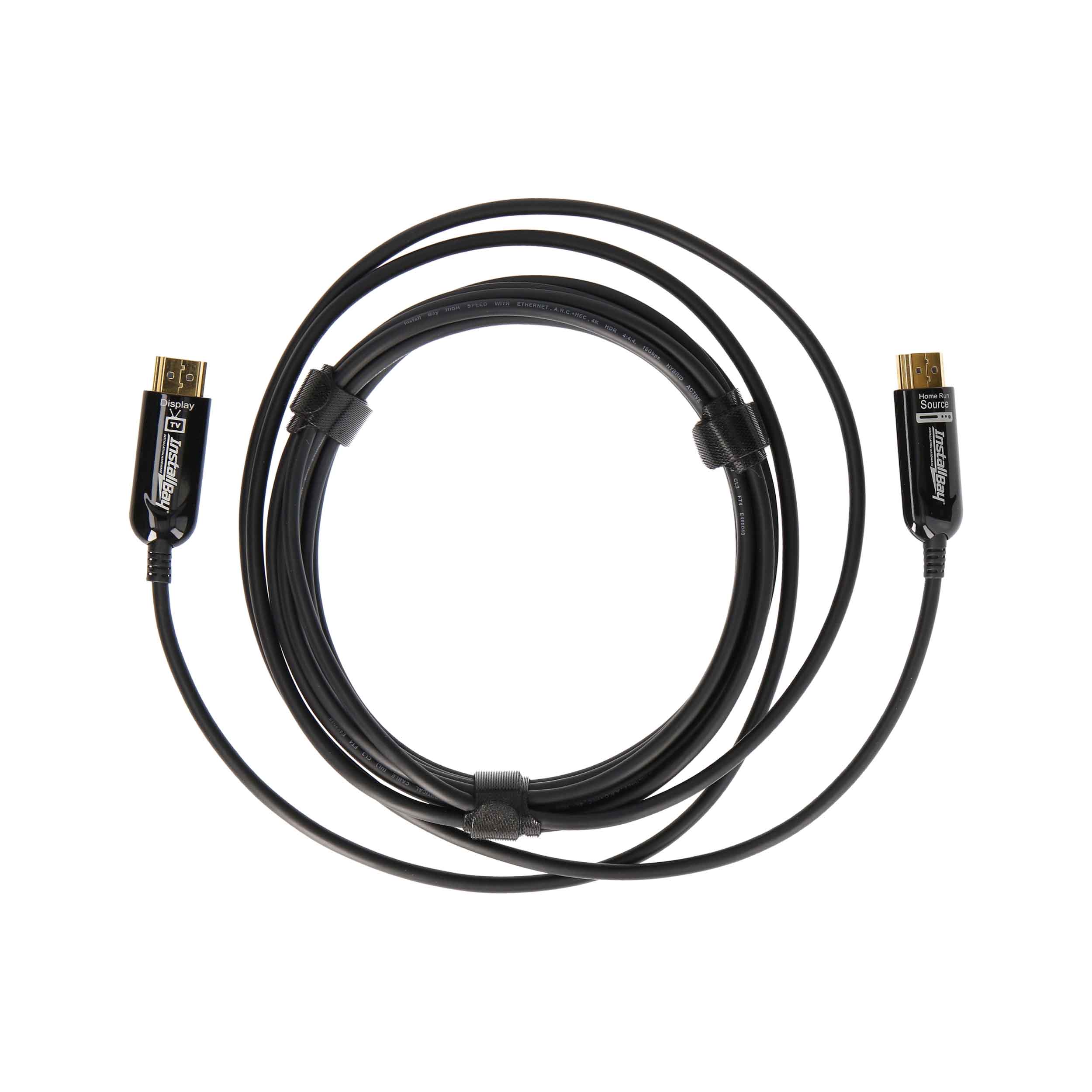 Install Bay Fiber High Speed HDMI(R) Cable With Ethernet, 4K, 24 Gbps