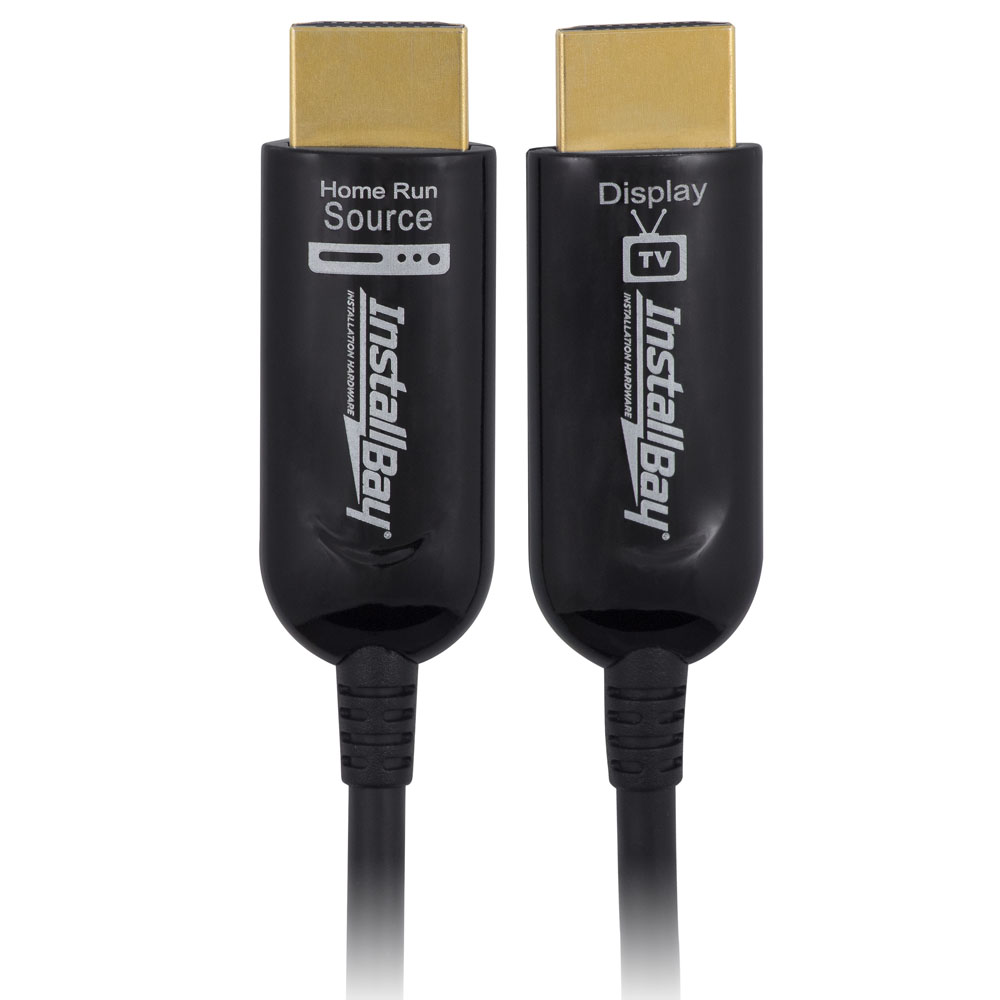 Install Bay Fiber High Speed HDMI(R) Cable With Ethernet, 4K, 24 Gbps