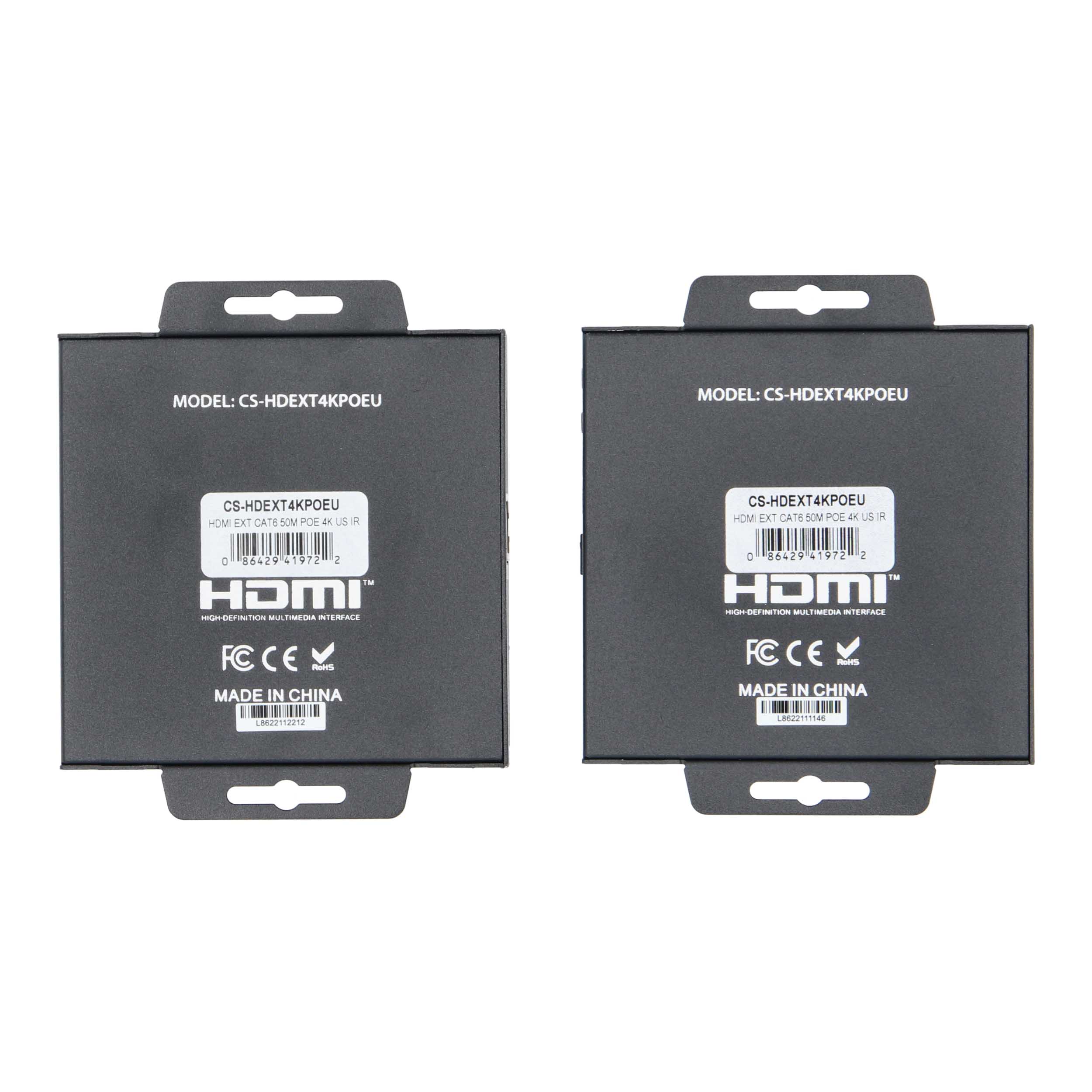 HDMI 4K CAT6 POE US IR EXTENDER 50M