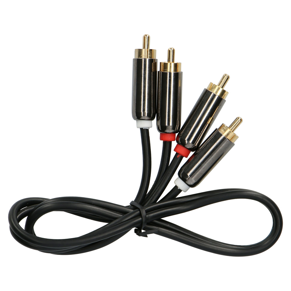 STEREO RCA CABLE 1.5FT