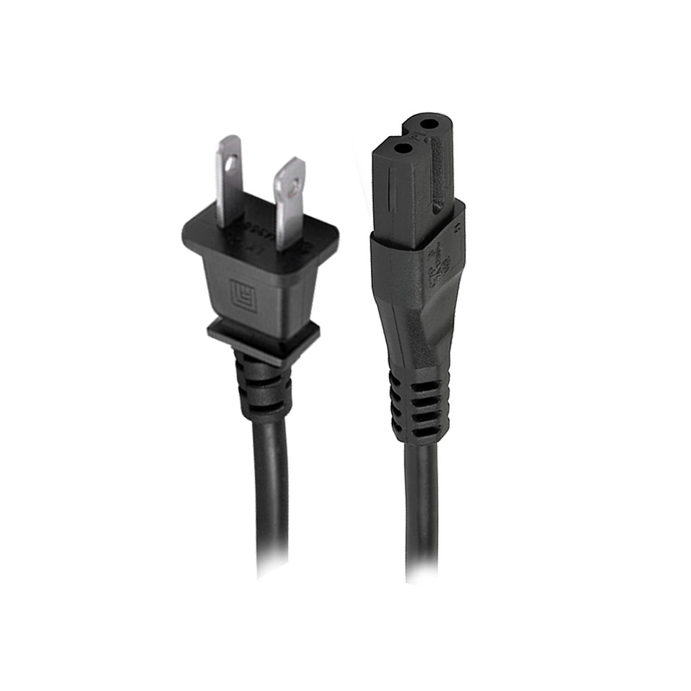 18 AWG POWER CORD, 1-15 TO C7P, STRAIGHT TO STRAIGHT, 1M (3.28FT)