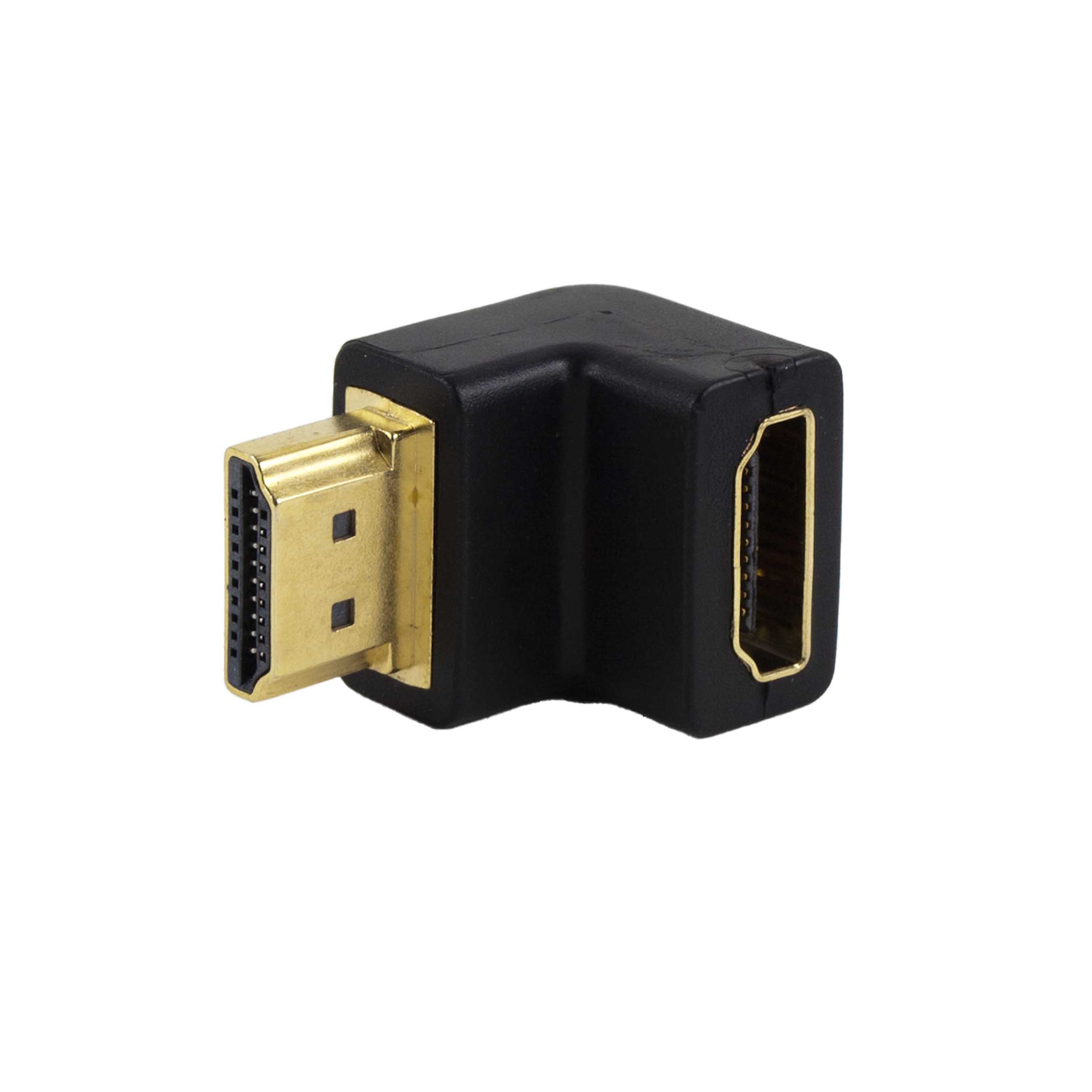HDMI(R) 90 DEGREE ADAPTER RIGHT ANGLE DOWN