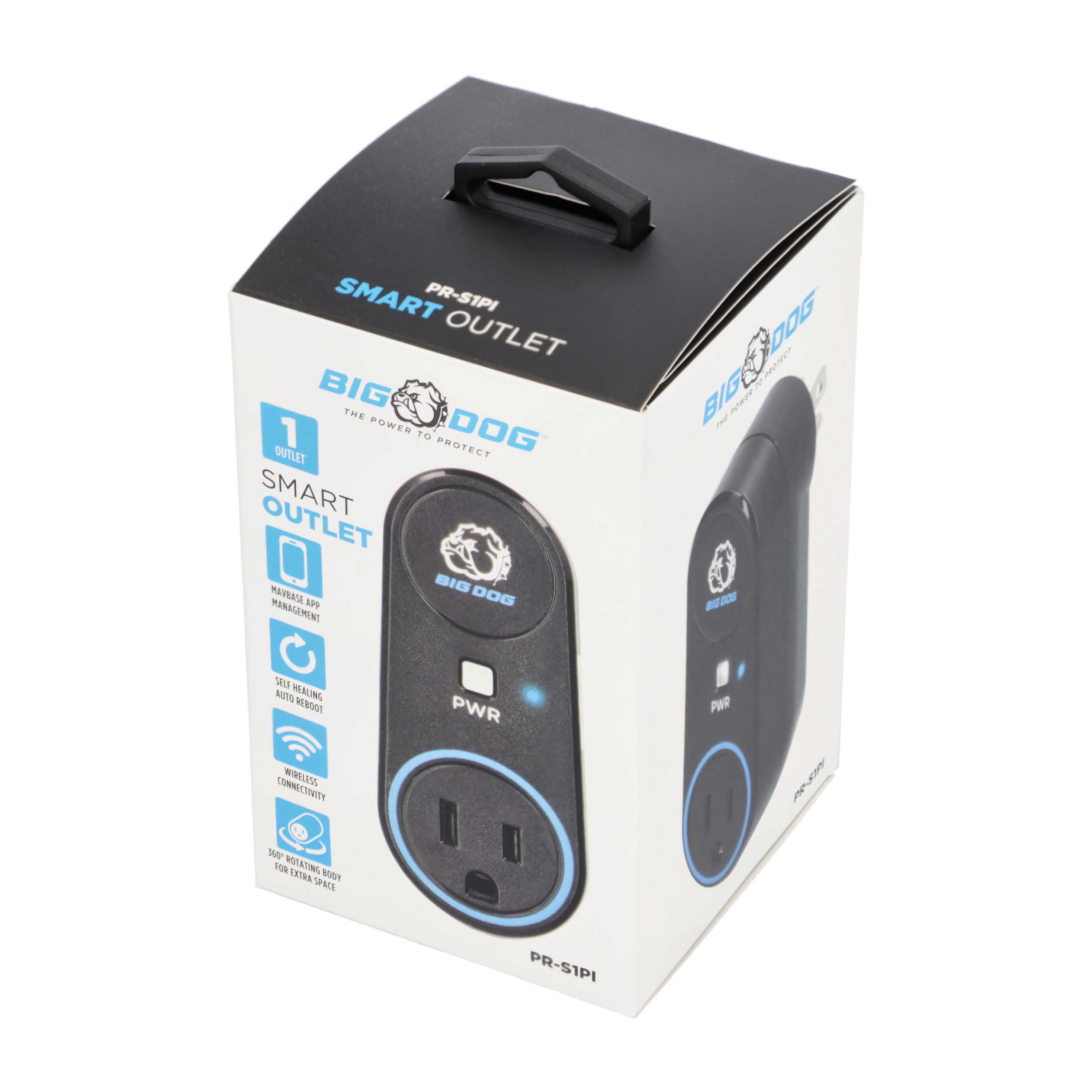 SINGLE OUTLET SMART WALL TAP WITH SELF-HEALING, WI-FI CONNECTION