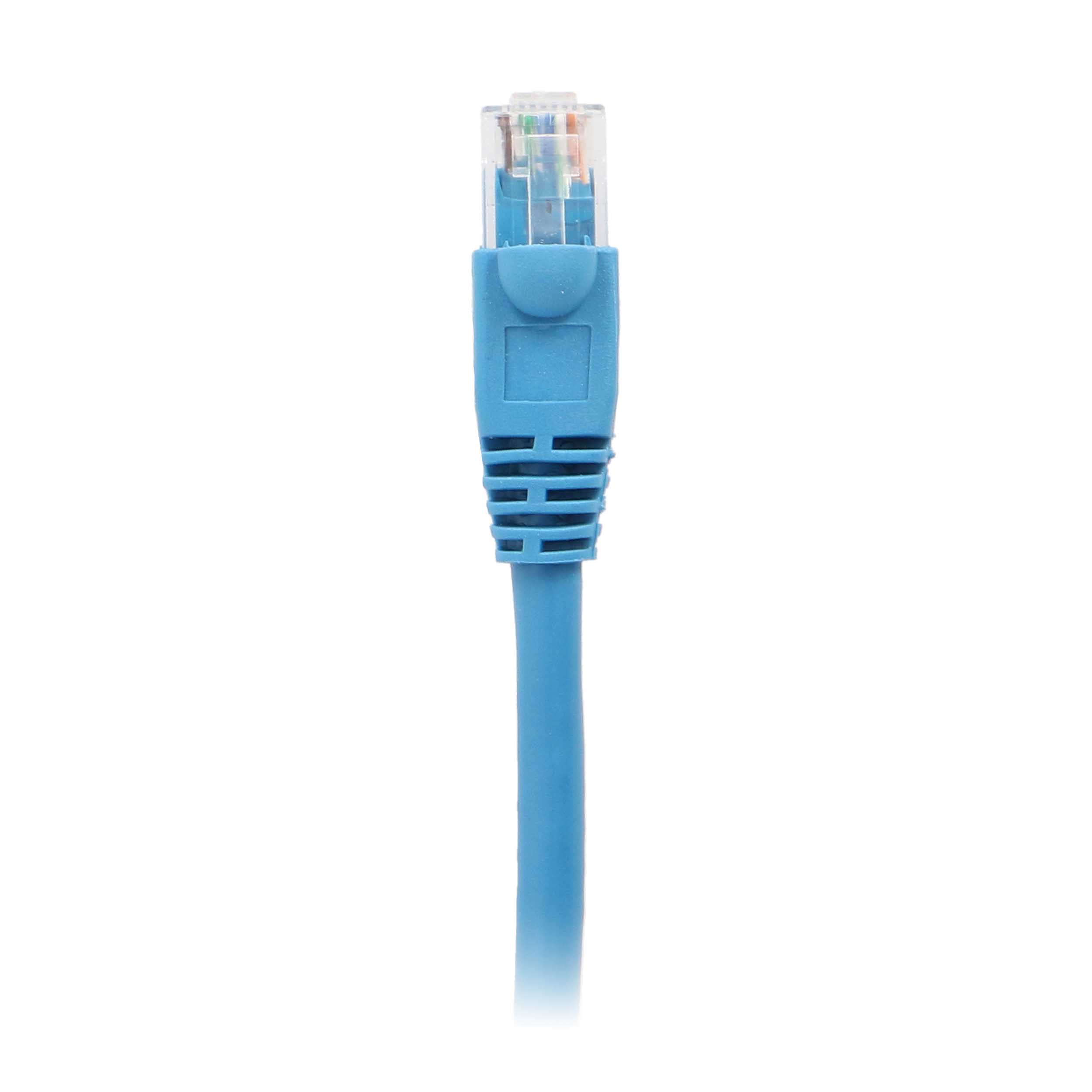 12IN BL CAT6 SNAGLESS PTCH CBL