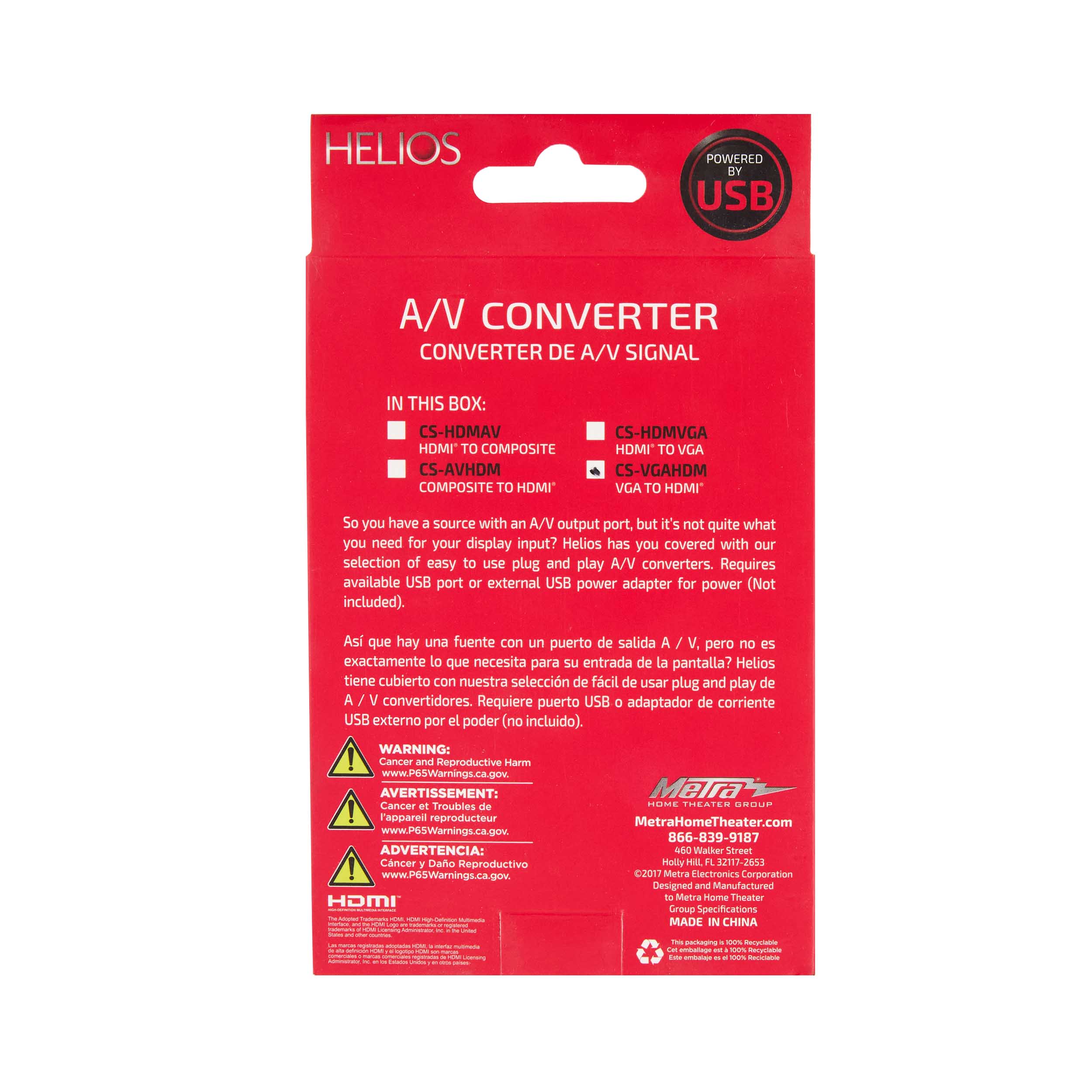 VGA & STEREO AUDIO JACK TO HDMI CONVERTER