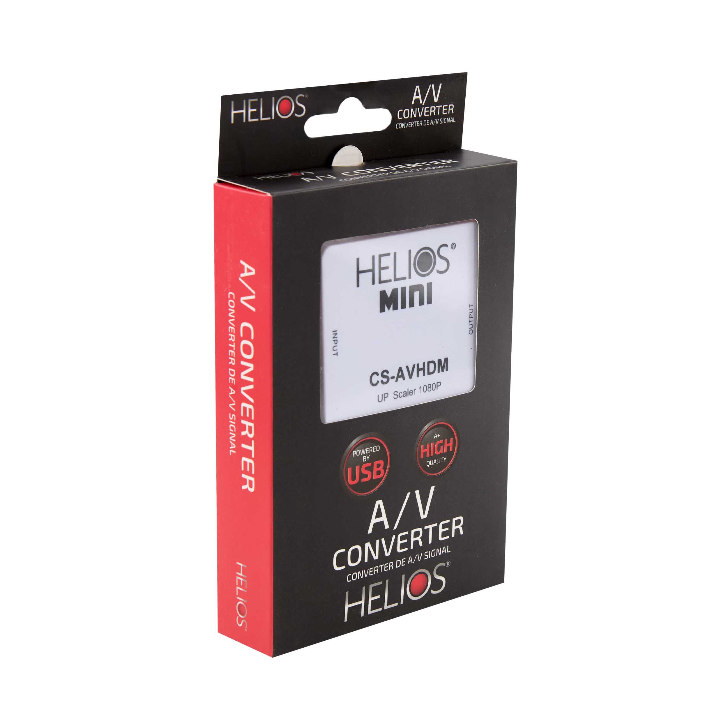 COMPOSITE VIDEO & L/R AUDIO TO HDMI CONVERTER