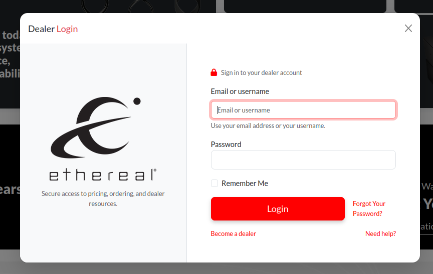 Login screenshot placeholder