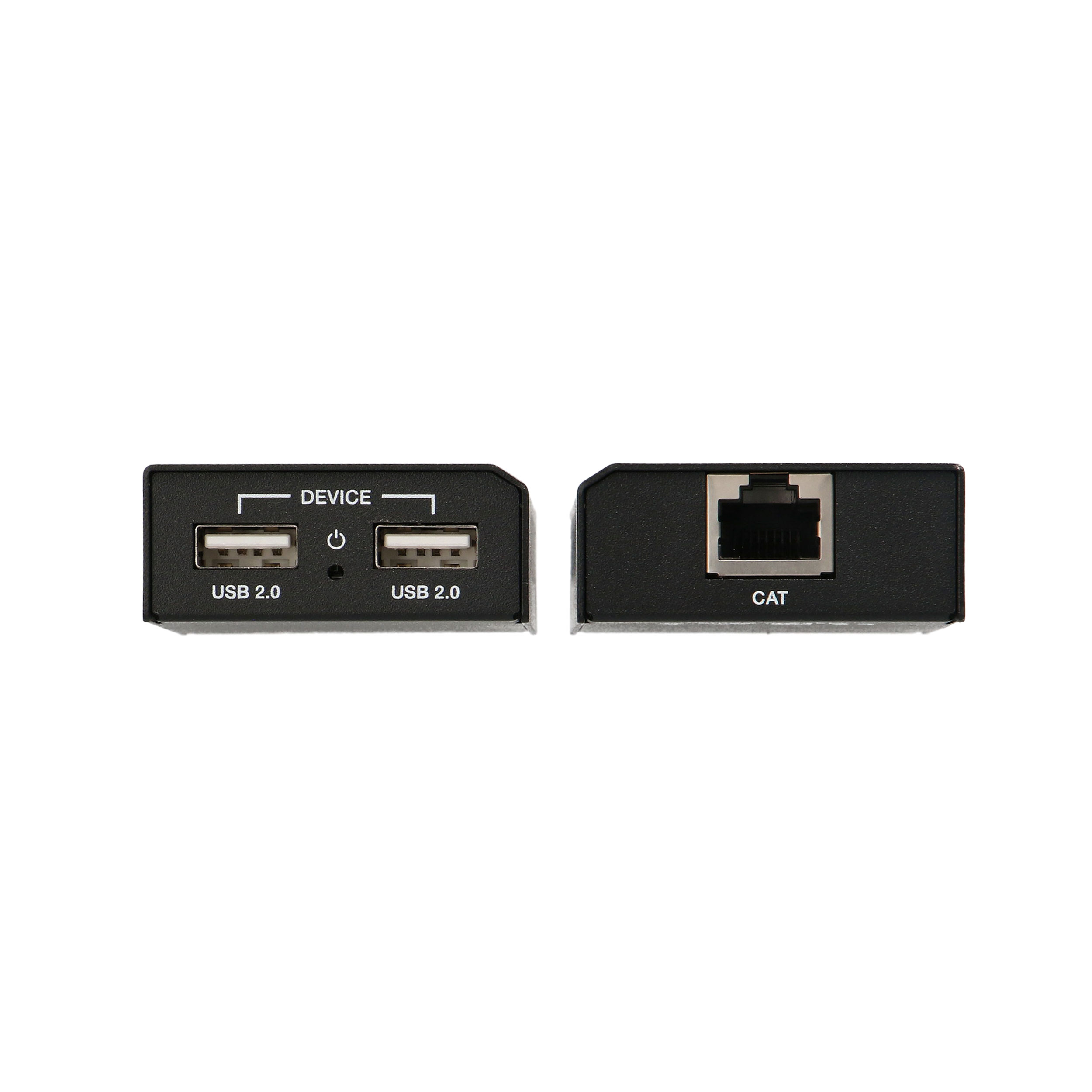 USB 2.0 EXTENDER OVER CAT5/6, TRANSMITTER & RECEIVER, 50FT