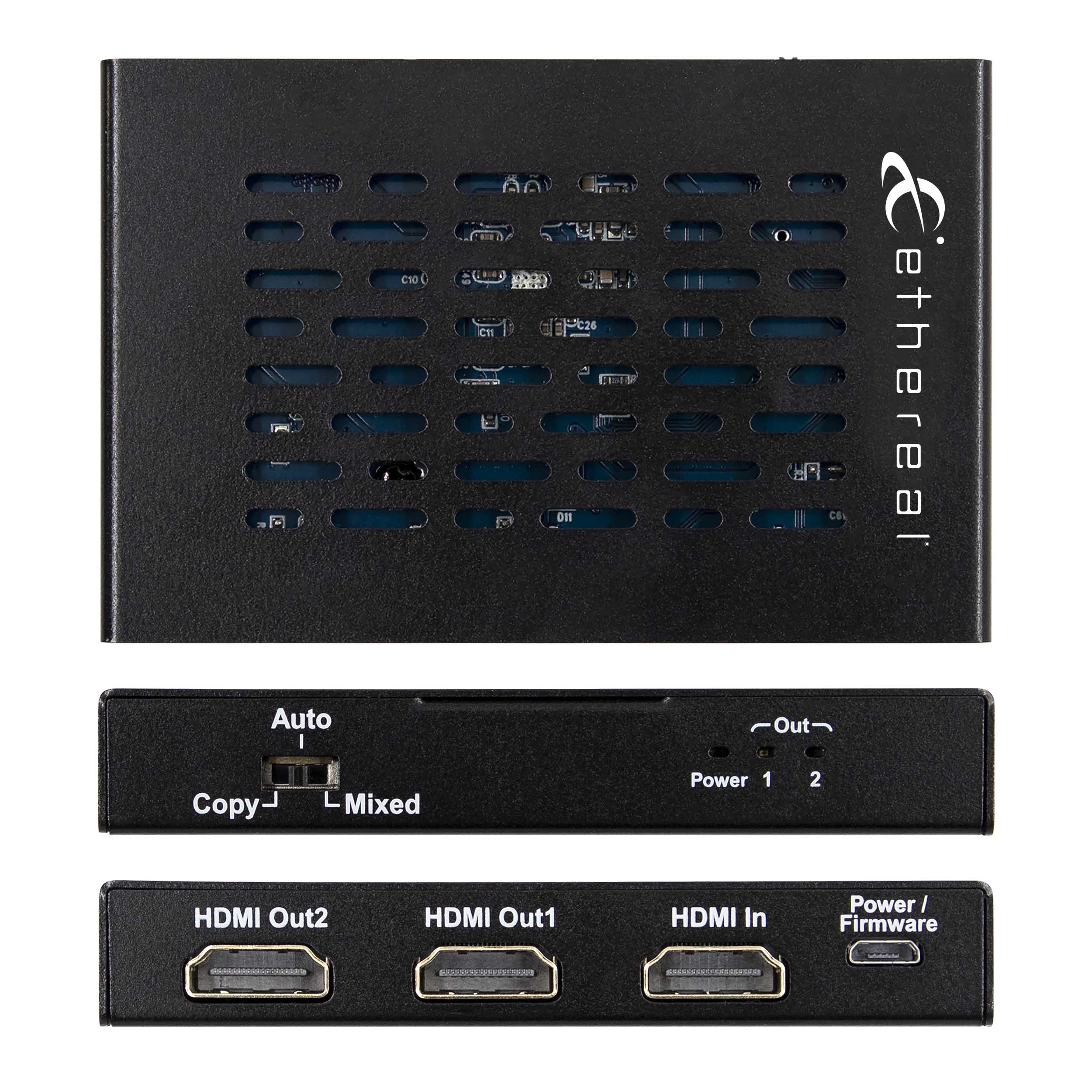 1X2 HDMI SPLITTER WITH SCALER