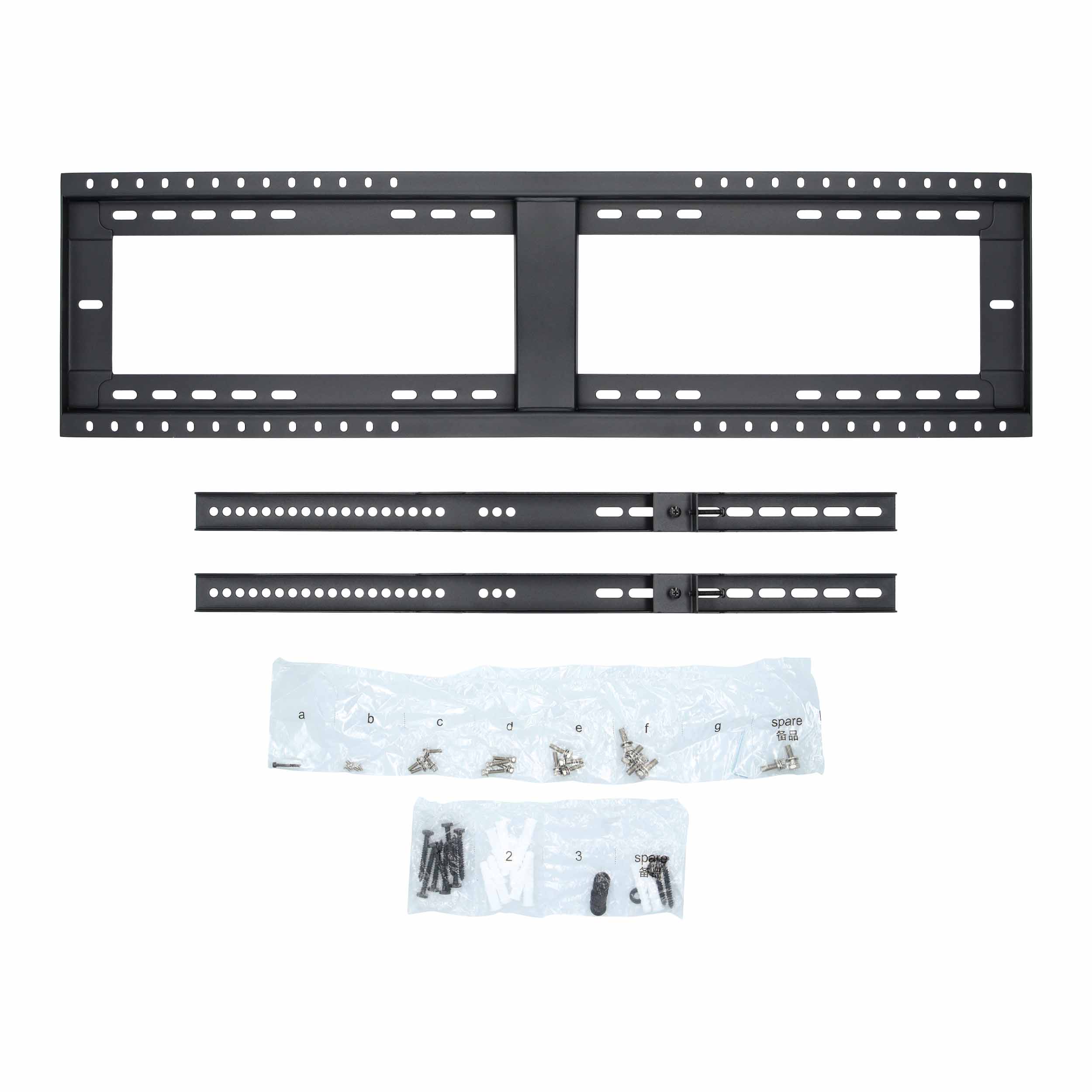 XL FIXED TV MOUNT 200X200 - 900X600 VESA, 264LBS