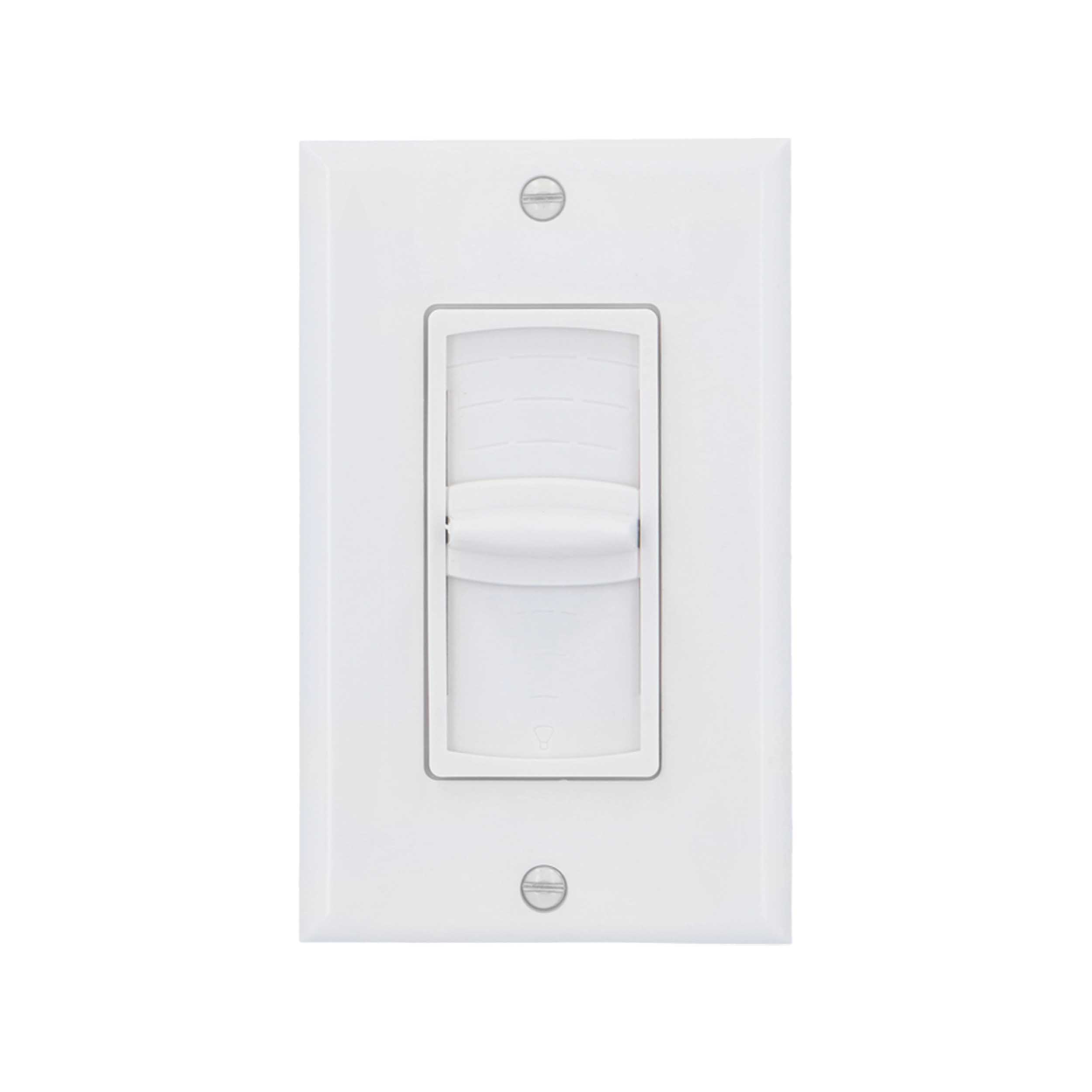 IN-WALL SLIDER VOLUME CONTROL WITH IMPEDANCE ADJUSTMENTS, 100 WATTS