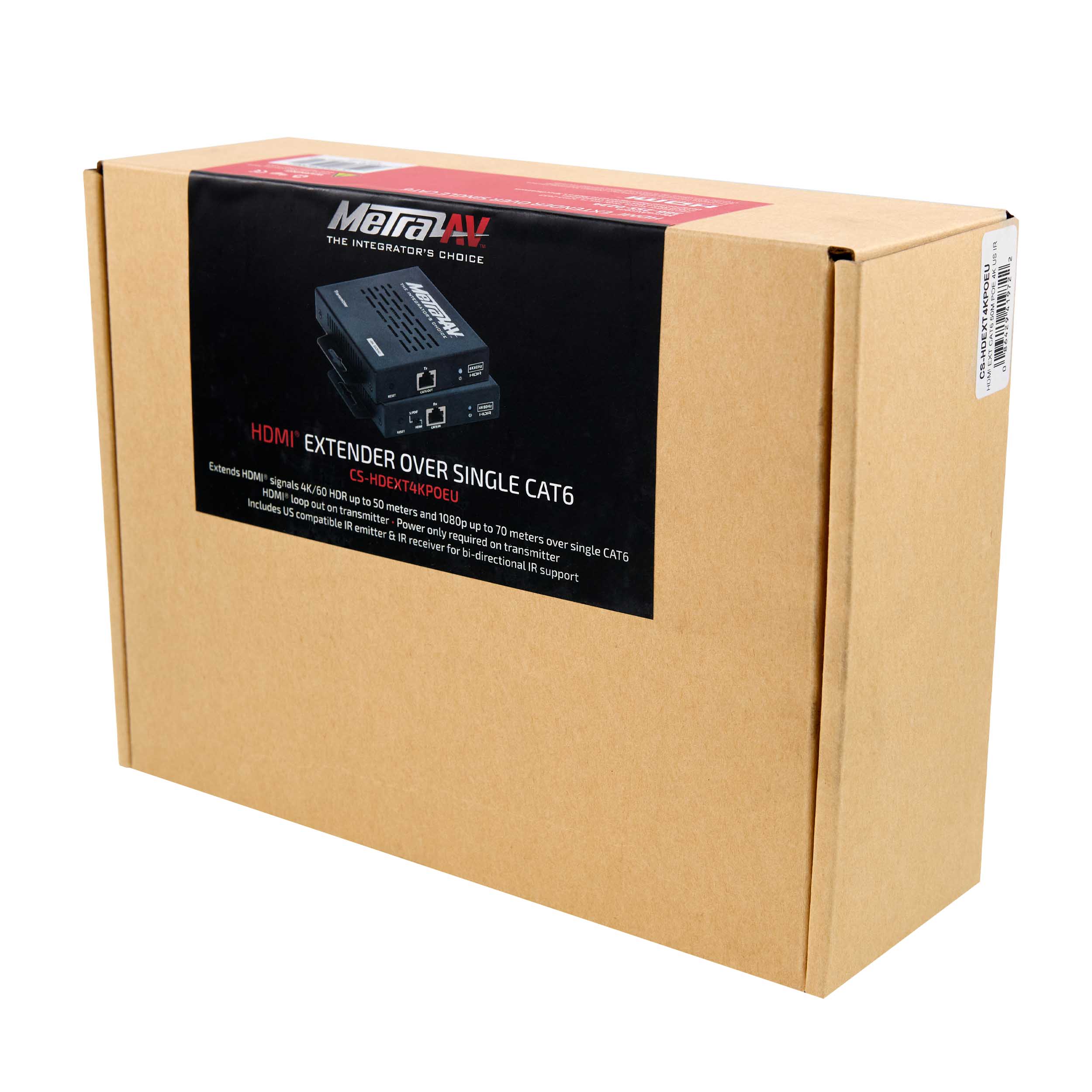 HDMI 4K CAT6 POE US IR EXTENDER 50M