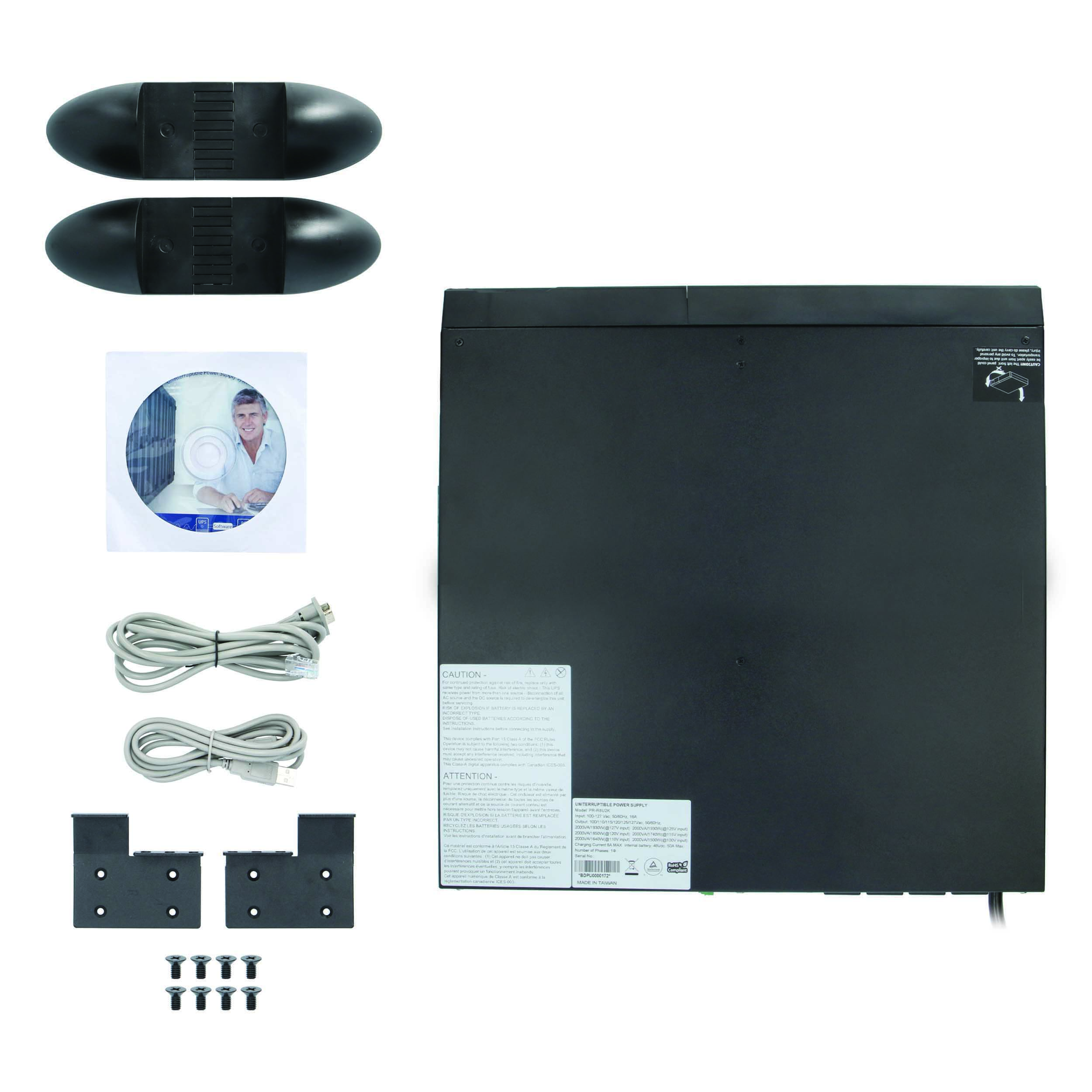 1000VA ONLINE UPS 8-OUTLETS PURE SINE WAVE