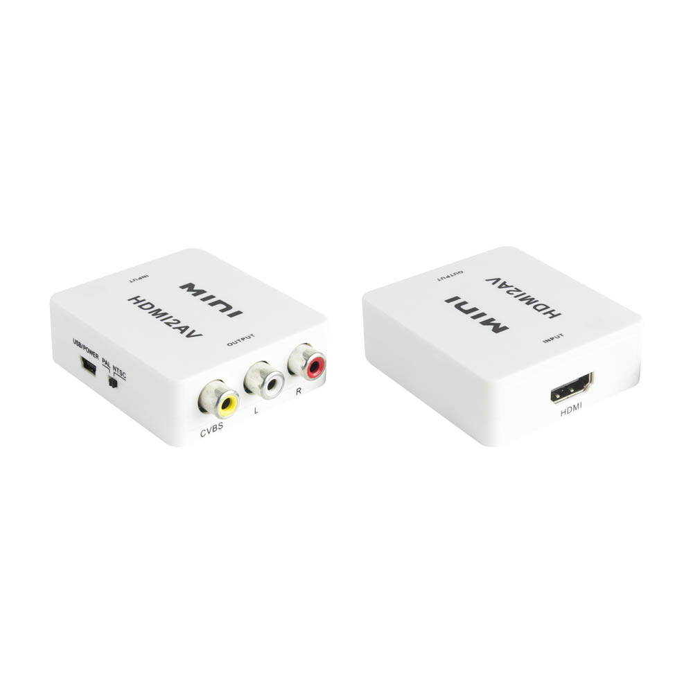 HDMI TO COMPOSITE VIDEO & L/R AUDIO CONVERTER