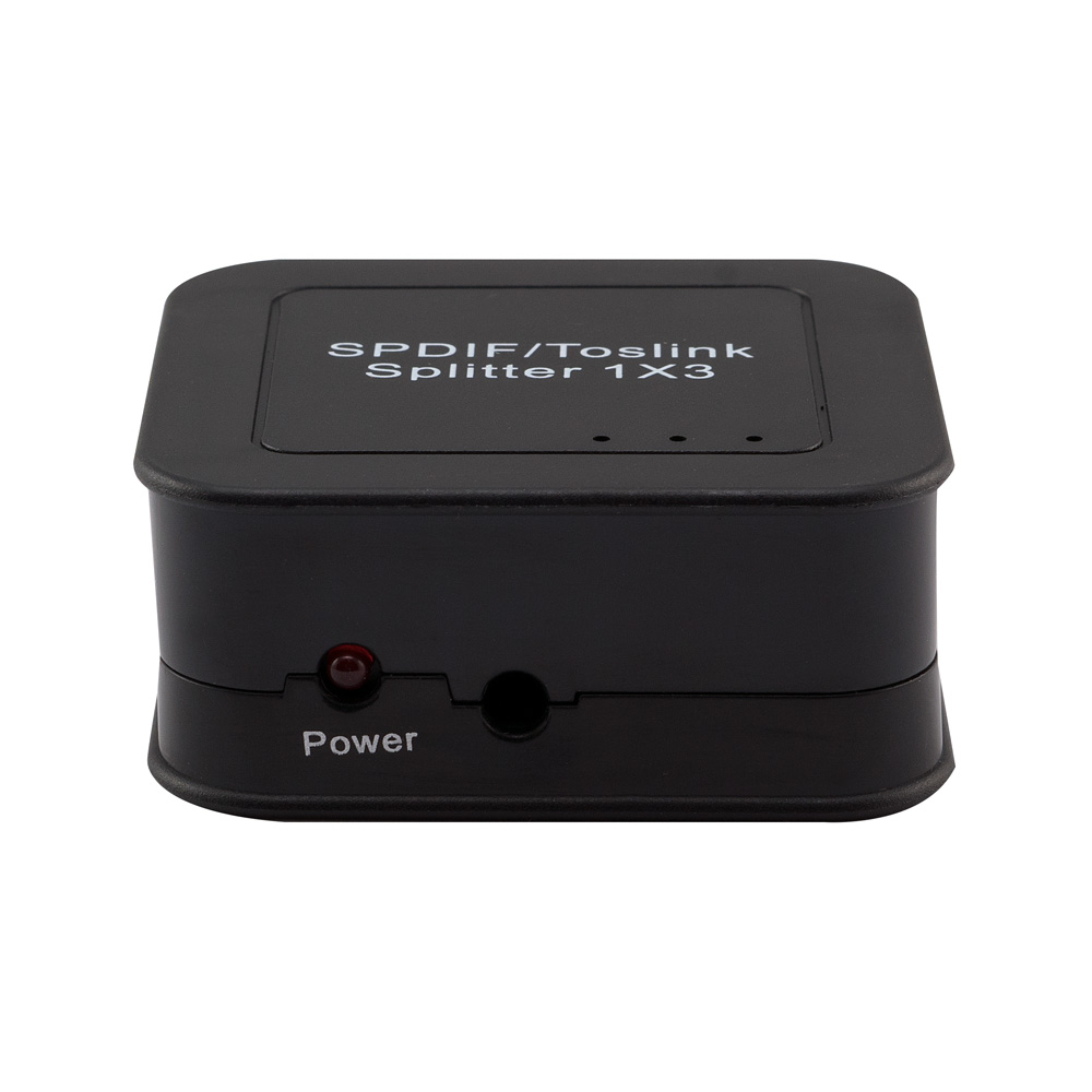 1X3 ACTIVE SPDIF/TOSLINK DIGITAL OPTICAL AUDIO SPLITTER