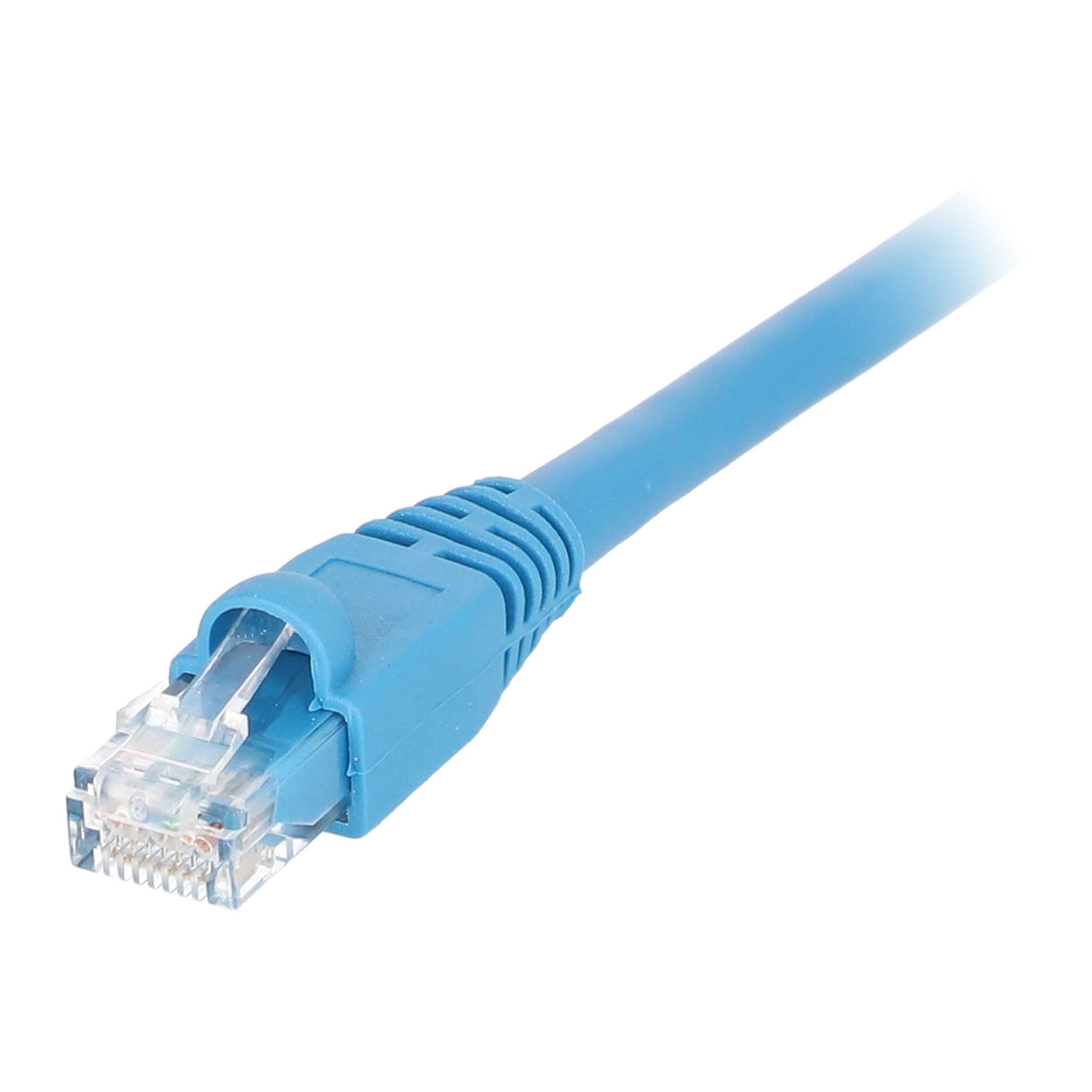 12IN BL CAT6 SNAGLESS PTCH CBL